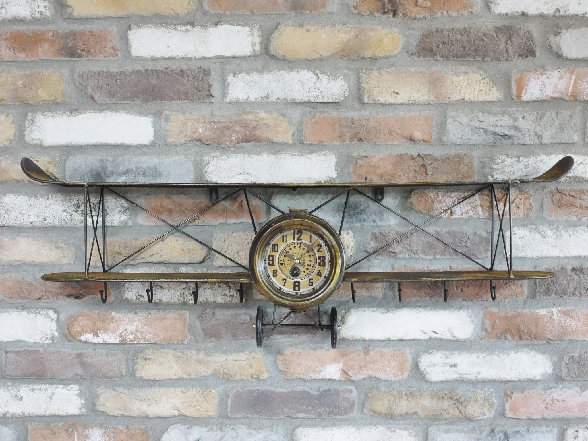 Aeroplane Wall Clock