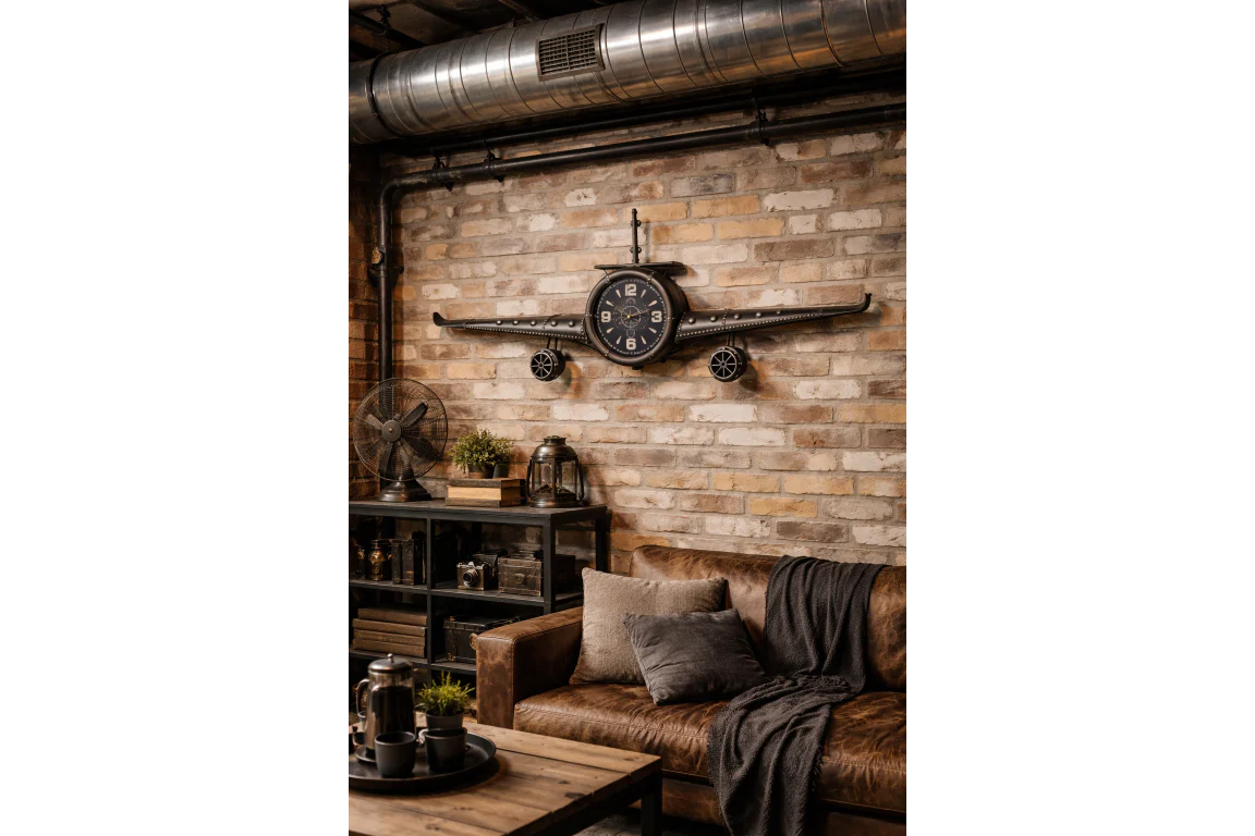 Aeroplane Wall Clock- Back In Stock