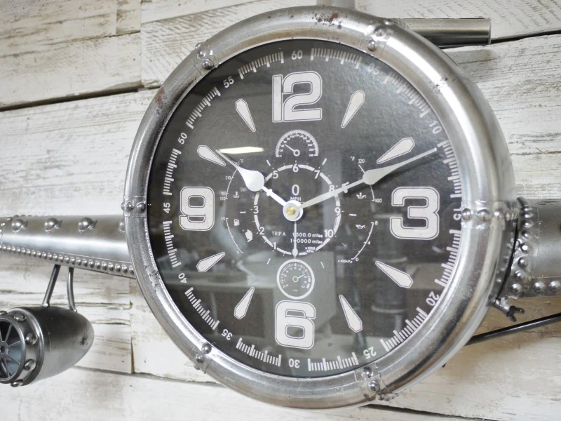 Aeroplane Wall Clock Large- back in stock - Image 6