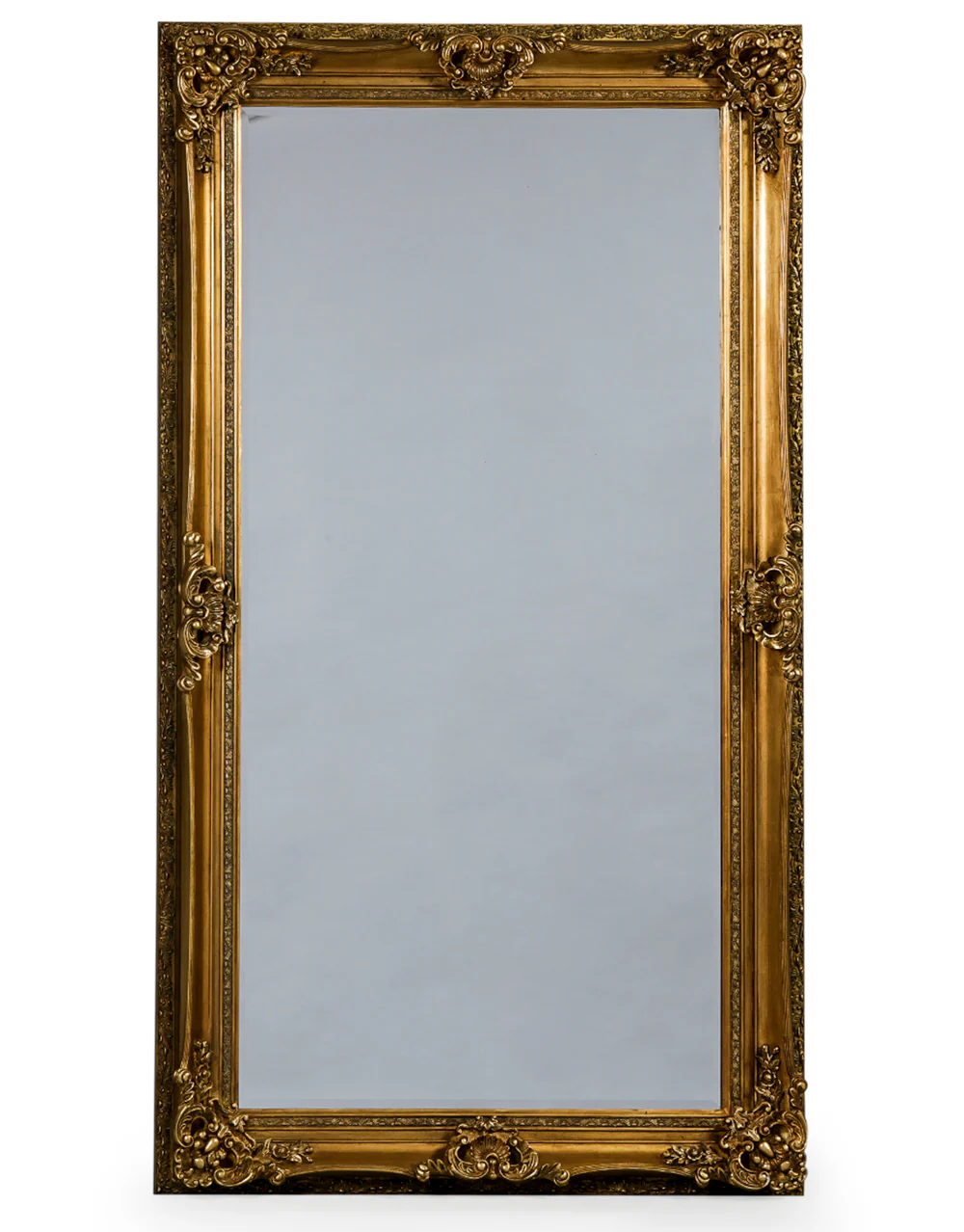 Antique Gold Large Regal Mirror - Back In Stock