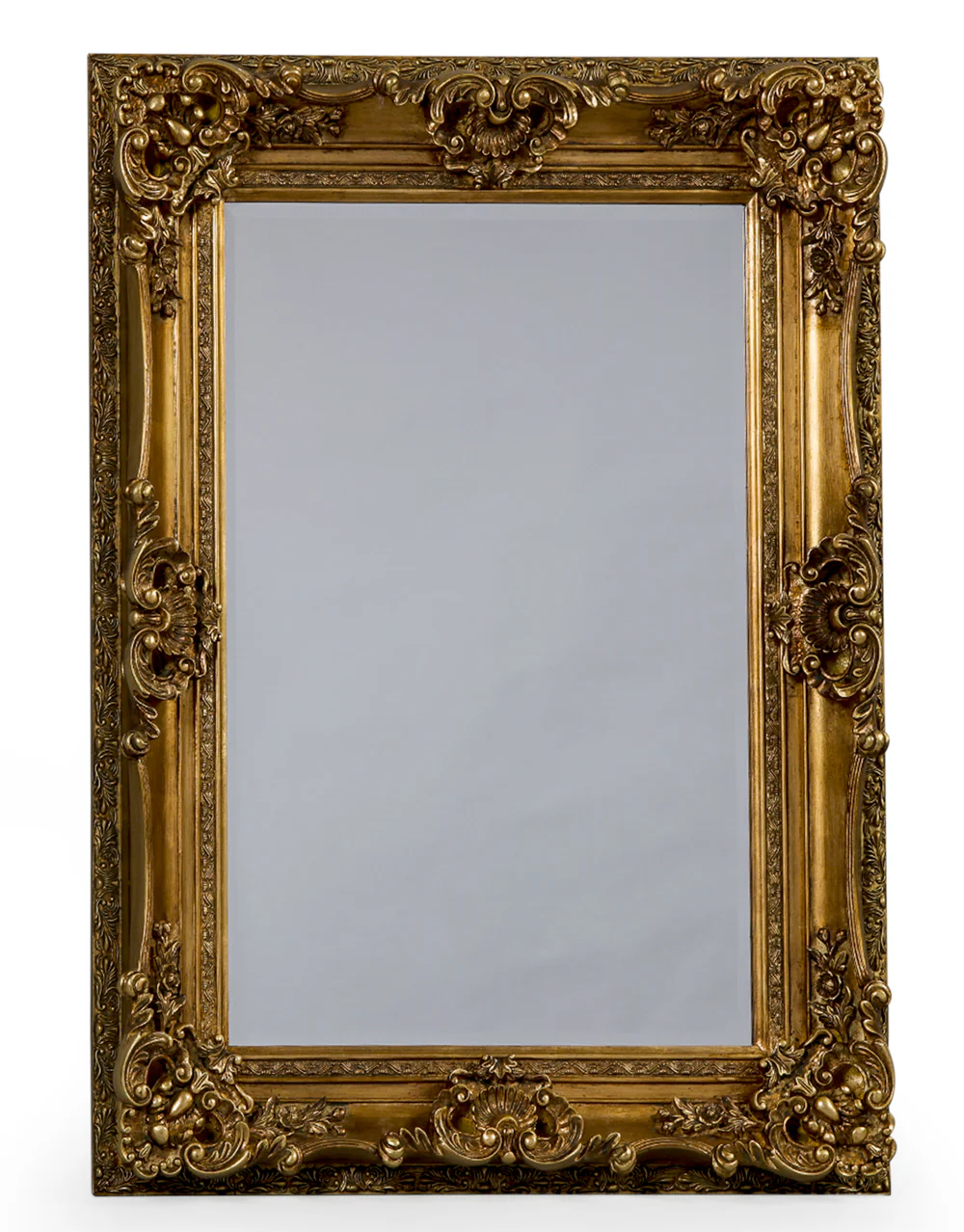 Antique Gold Small Regal Mirror - Ex Display, As New Boxed