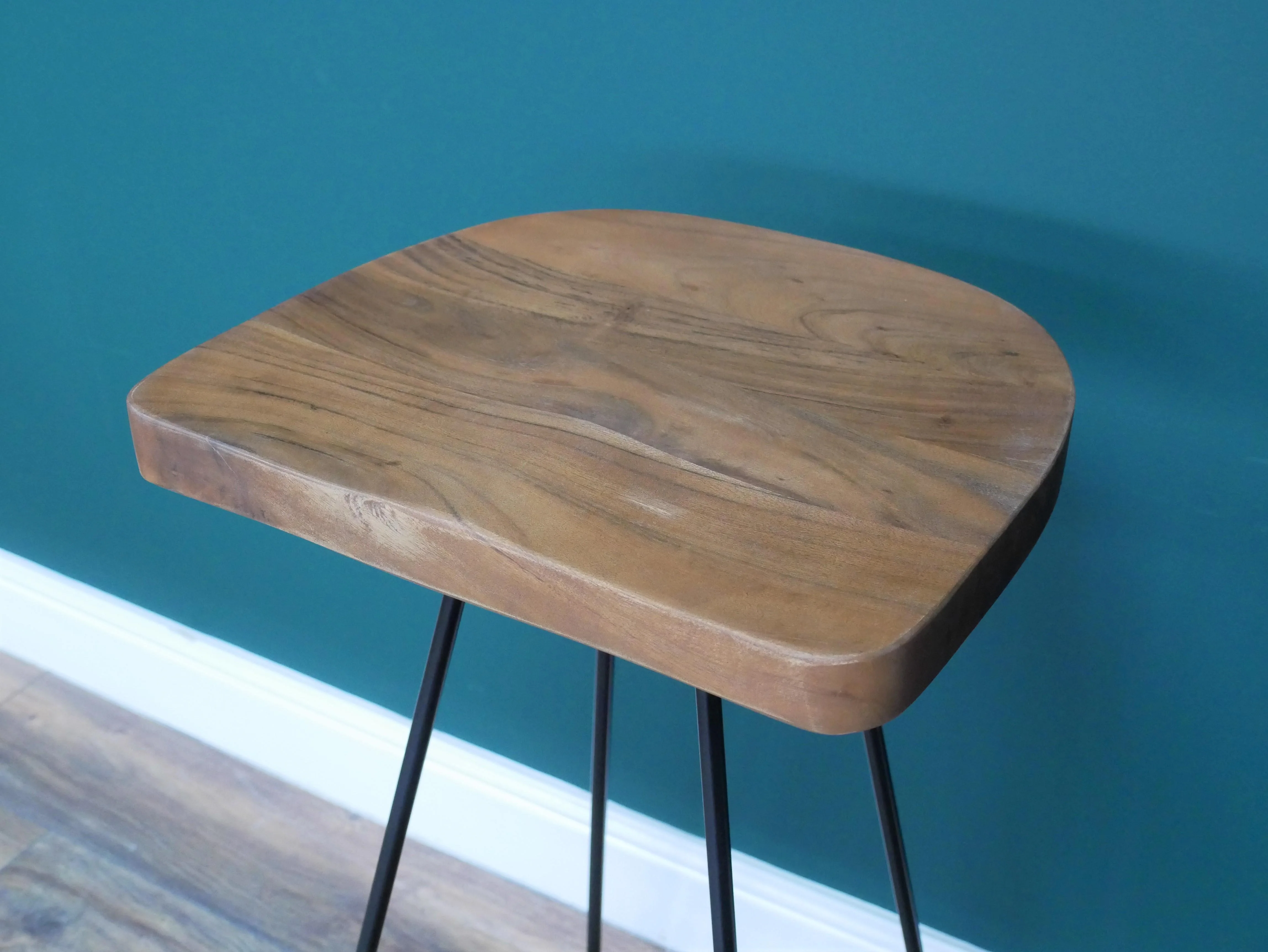 Bar Stool Wooden Top - Image 5
