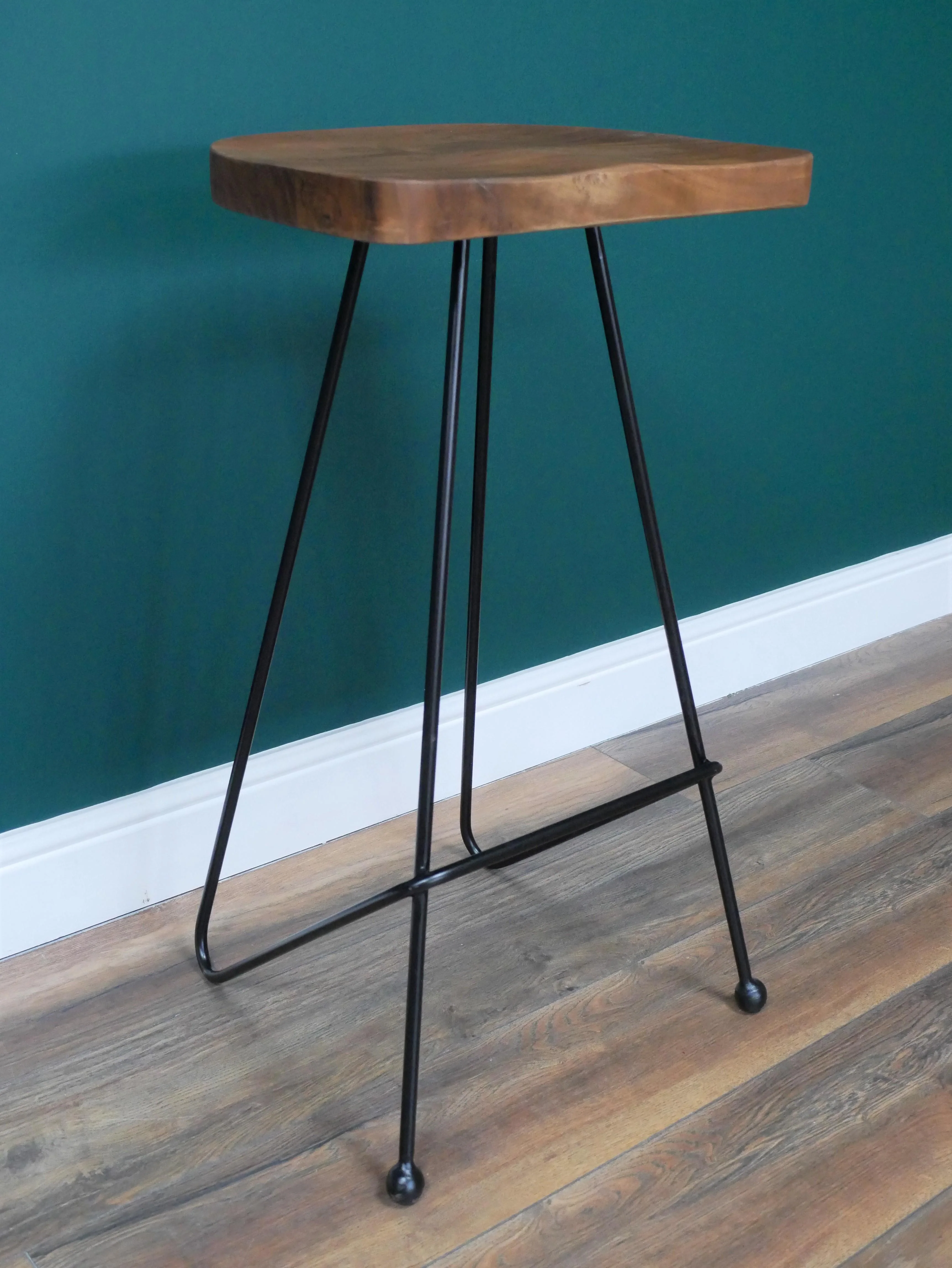 Bar Stool Wooden Top - Image 6