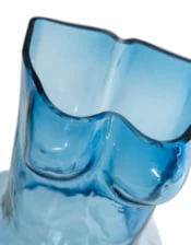 Blue Female Body Glass Vase - Image 2