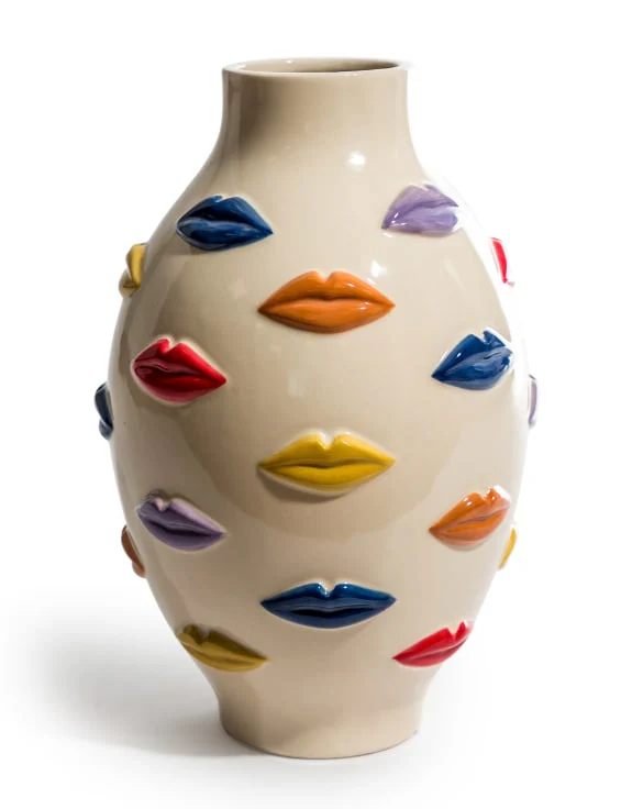 Ceramic Vase - Lips