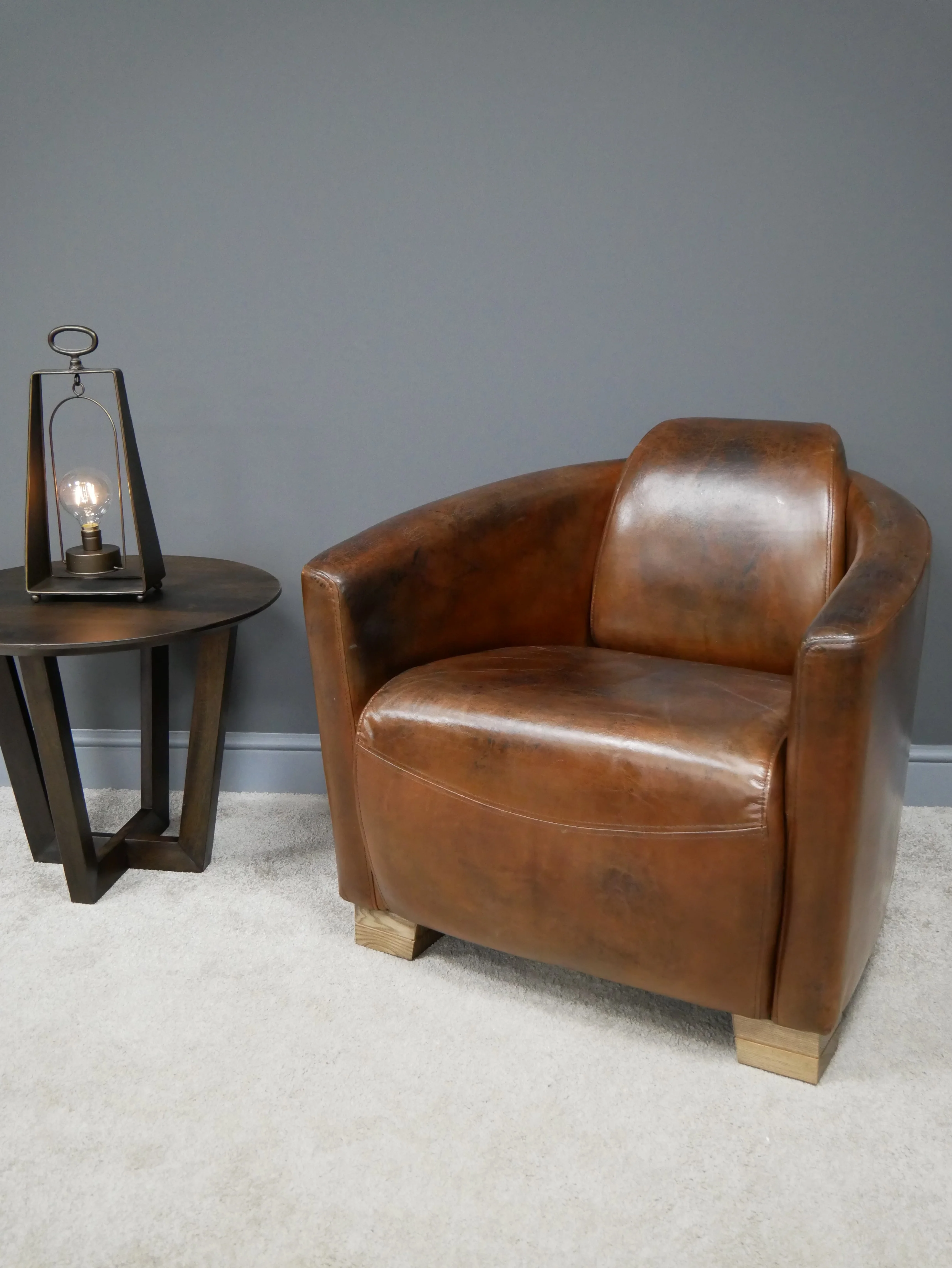 Leather Cigar Chair- Back In Stock - Image 3