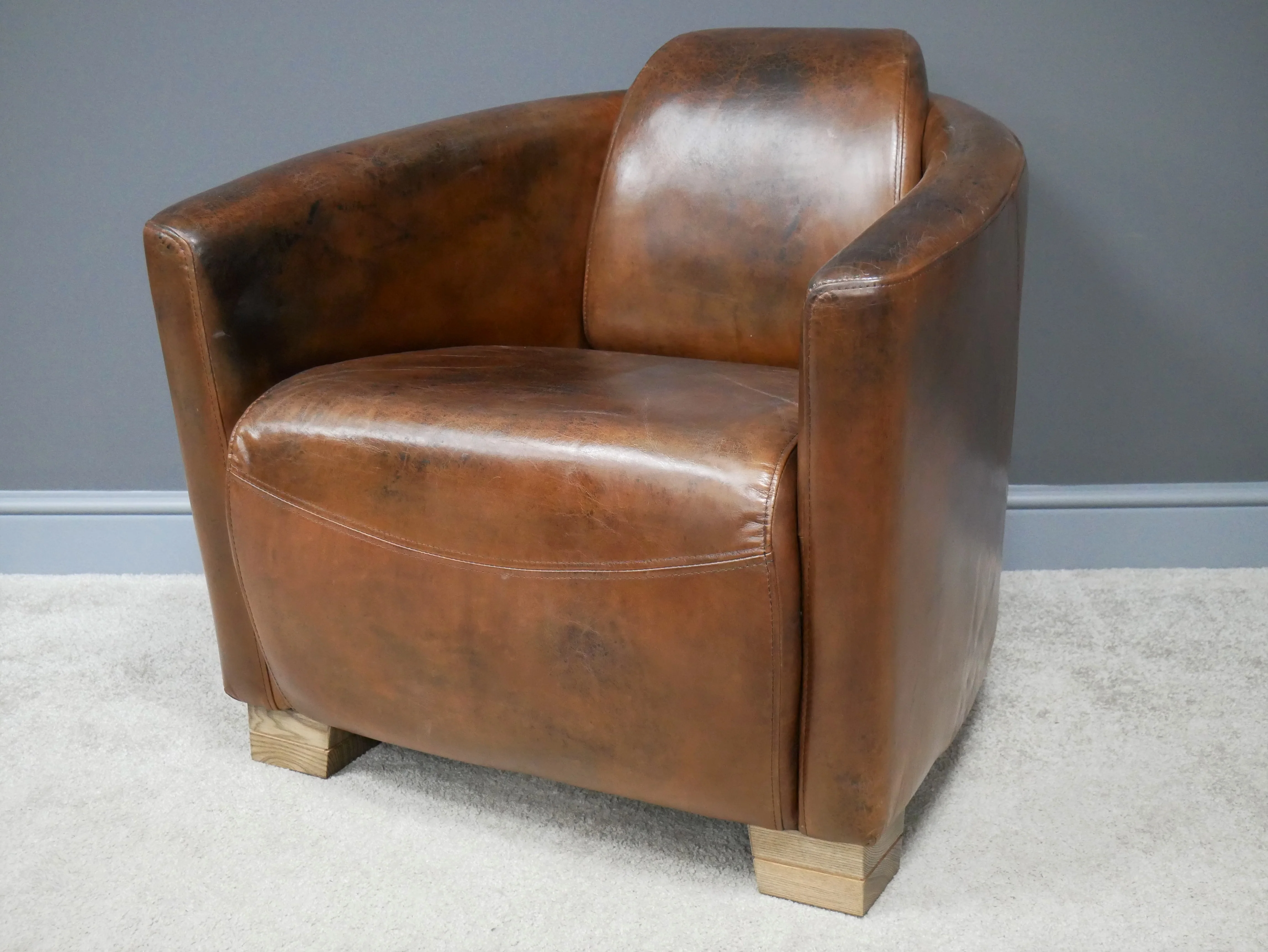 Leather Cigar Chair- Back In Stock - Image 5