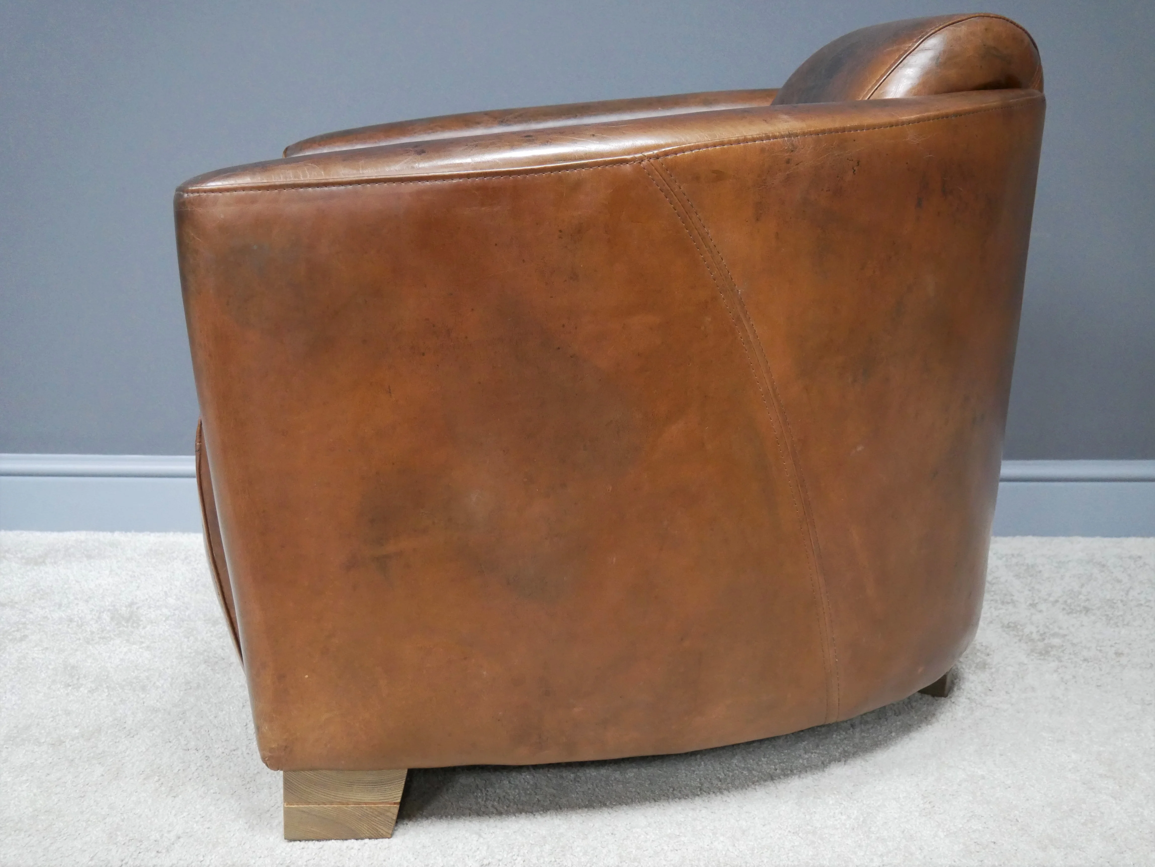 Leather Cigar Chair- Back In Stock - Image 7
