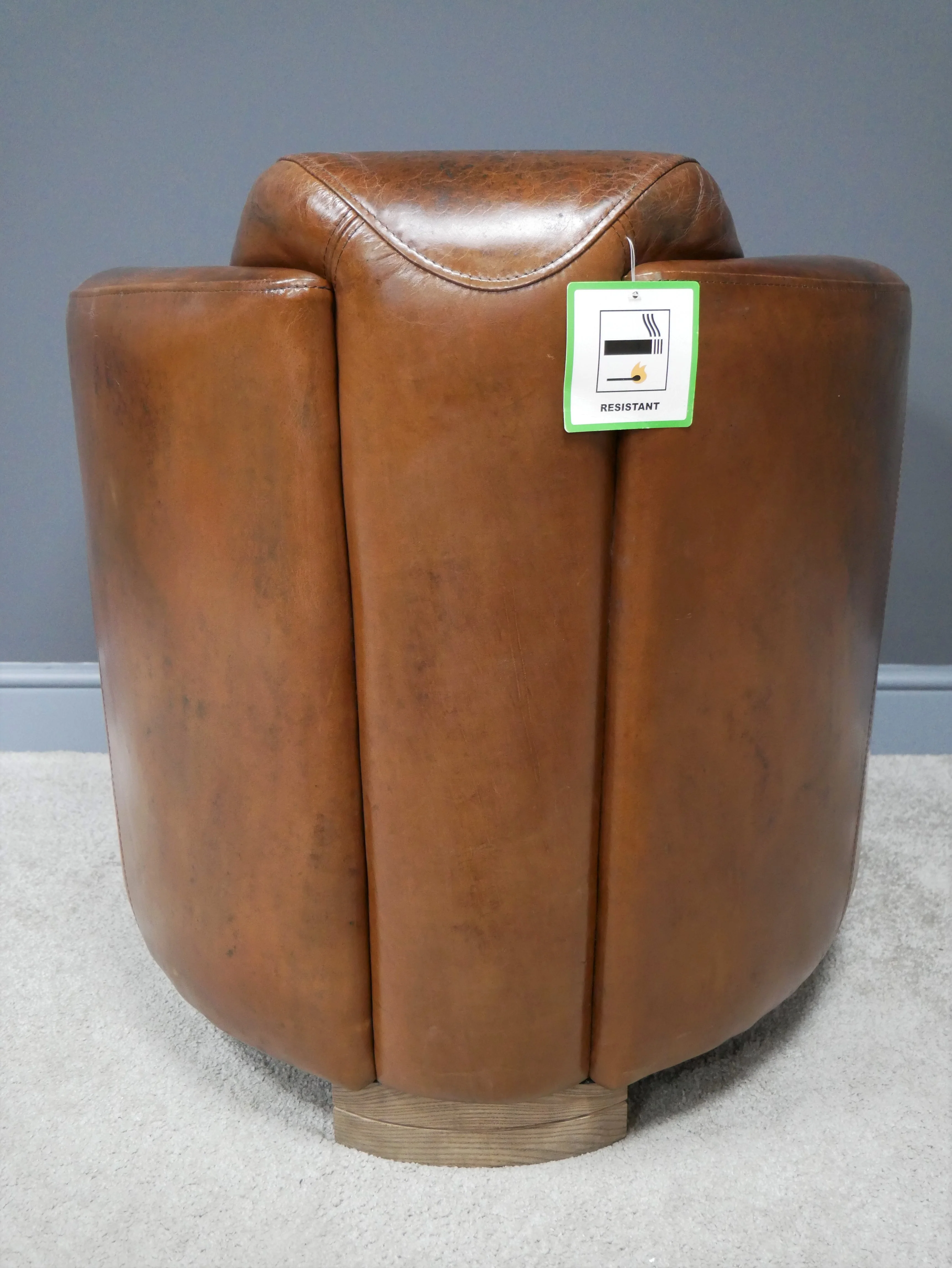 Leather Cigar Chair- Back In Stock - Image 8