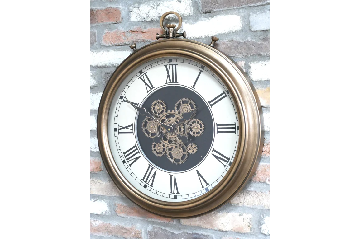 Clock with moving cog parts - Image 2