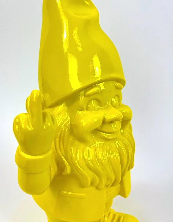 Naughty Gnome - yellow - Image 2