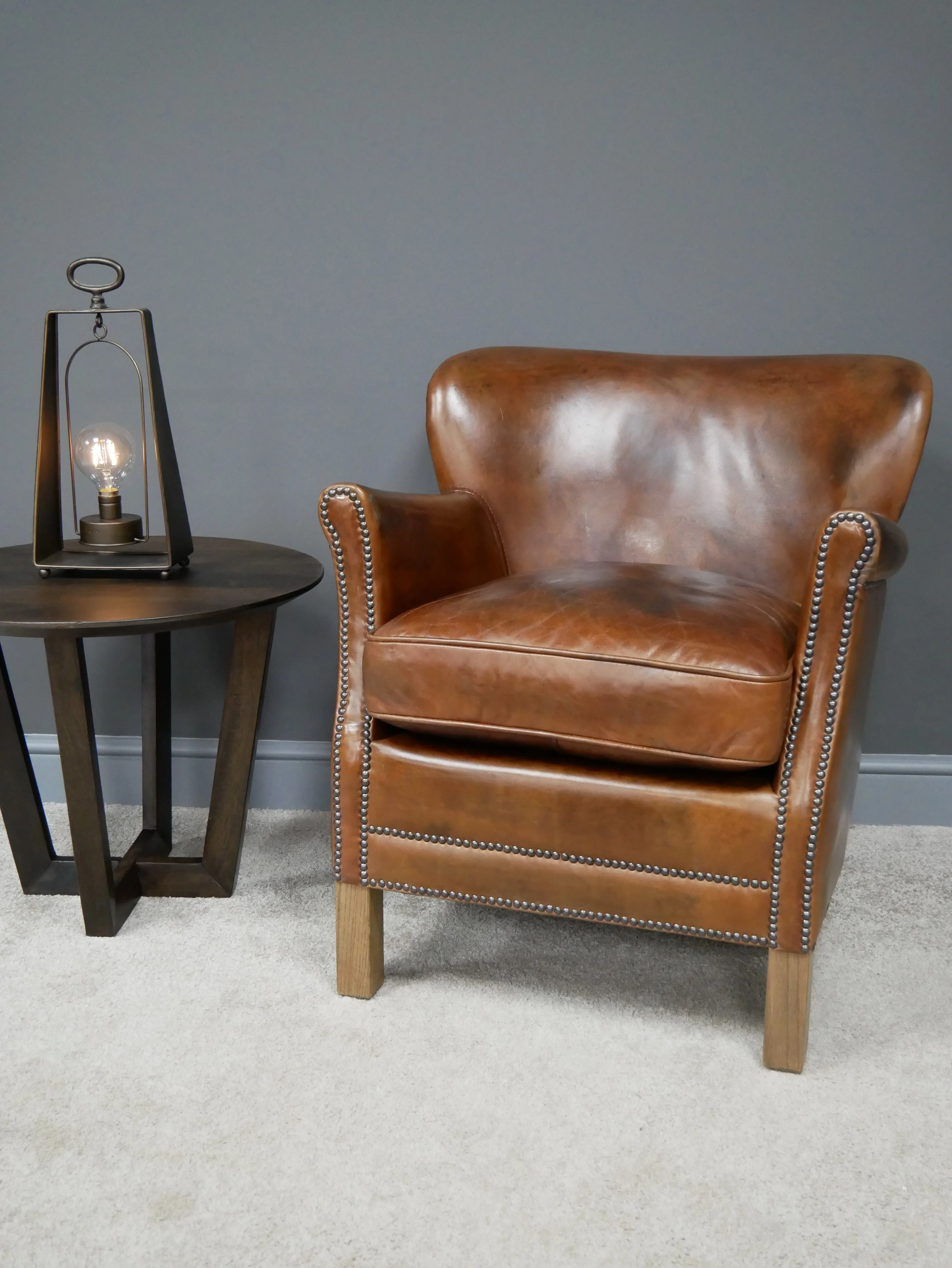 Leather Cosy Chair - Back In Stock - Image 3