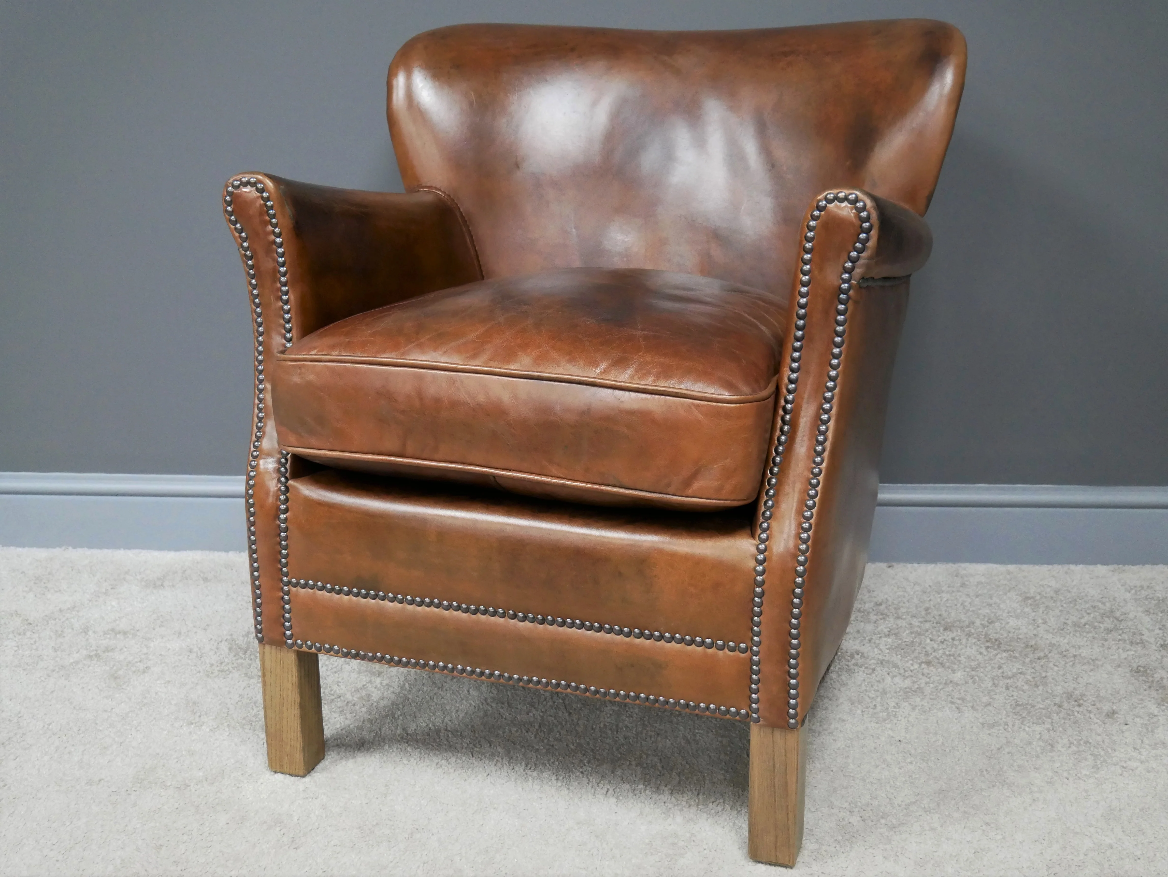 Leather Cosy Chair - Back In Stock - Image 4