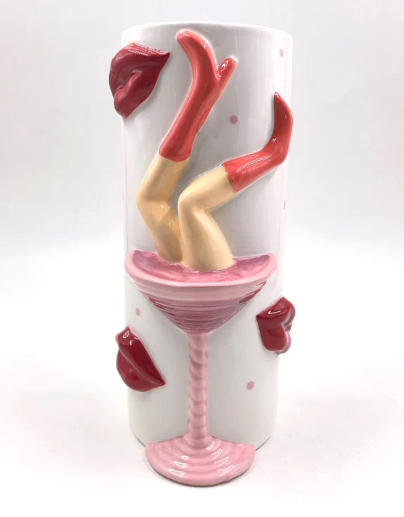 "Drunk In Love" Ceramic Vase