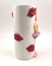 "Drunk In Love" Ceramic Vase - Image 2