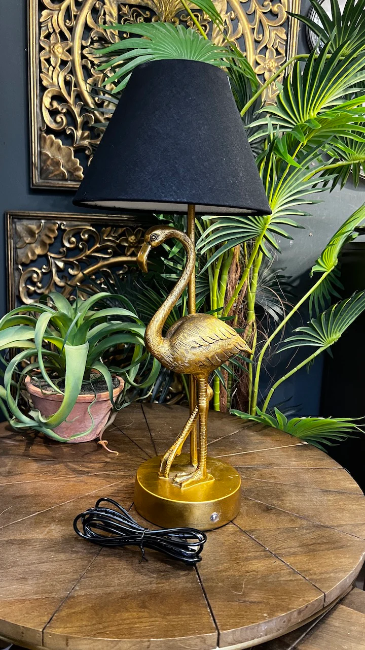 Flamingo Table Lamp - Dual Power Battery Or Mains - Image 2