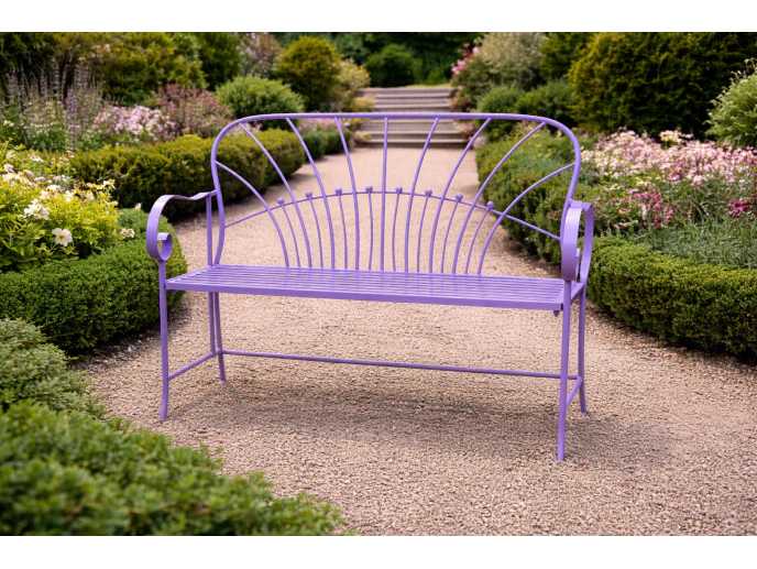 Garden Bench - Purple
