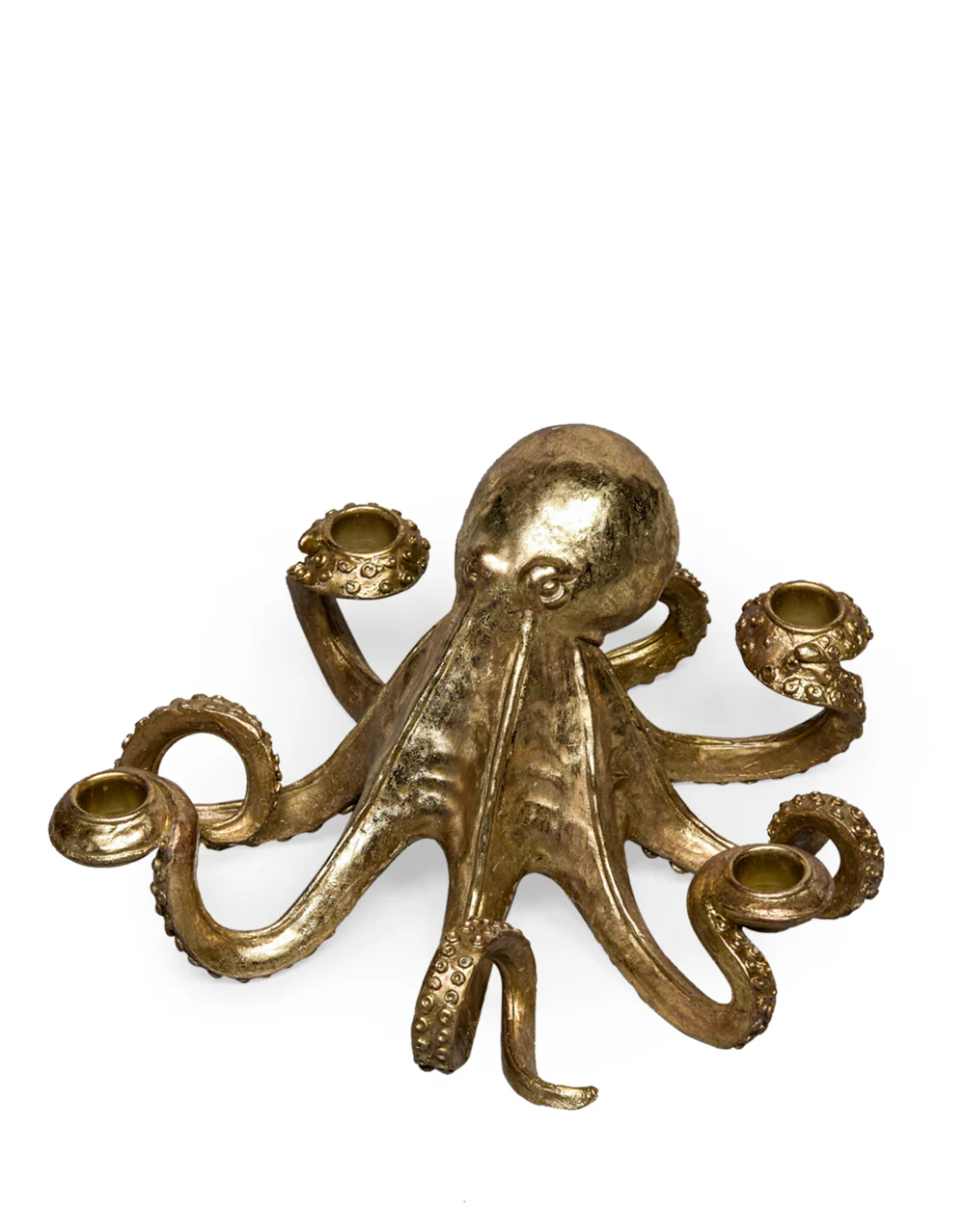 Gold Octopus Candle Stick - Image 2