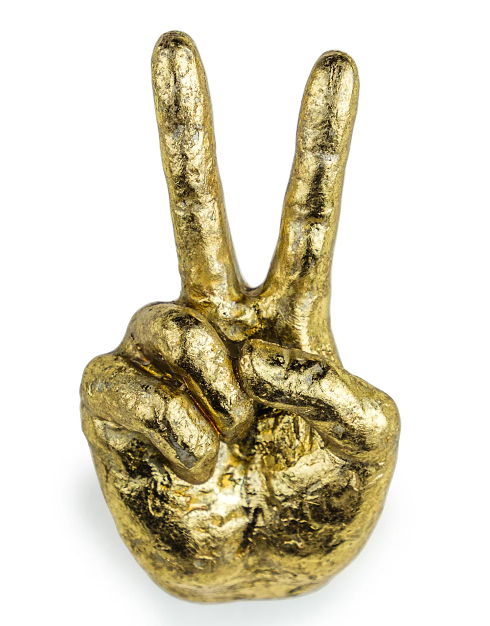 Gold Set of 4 Peace Wall Hands - Image 2