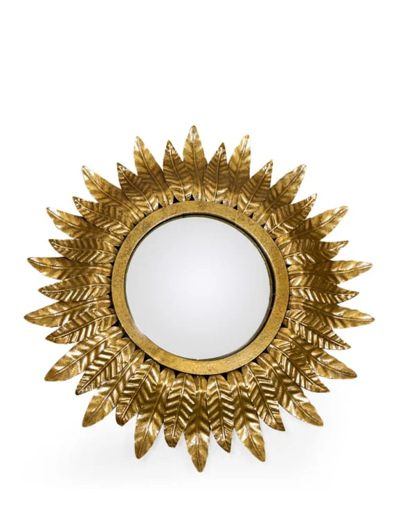 Gold Sun Metal Mirror