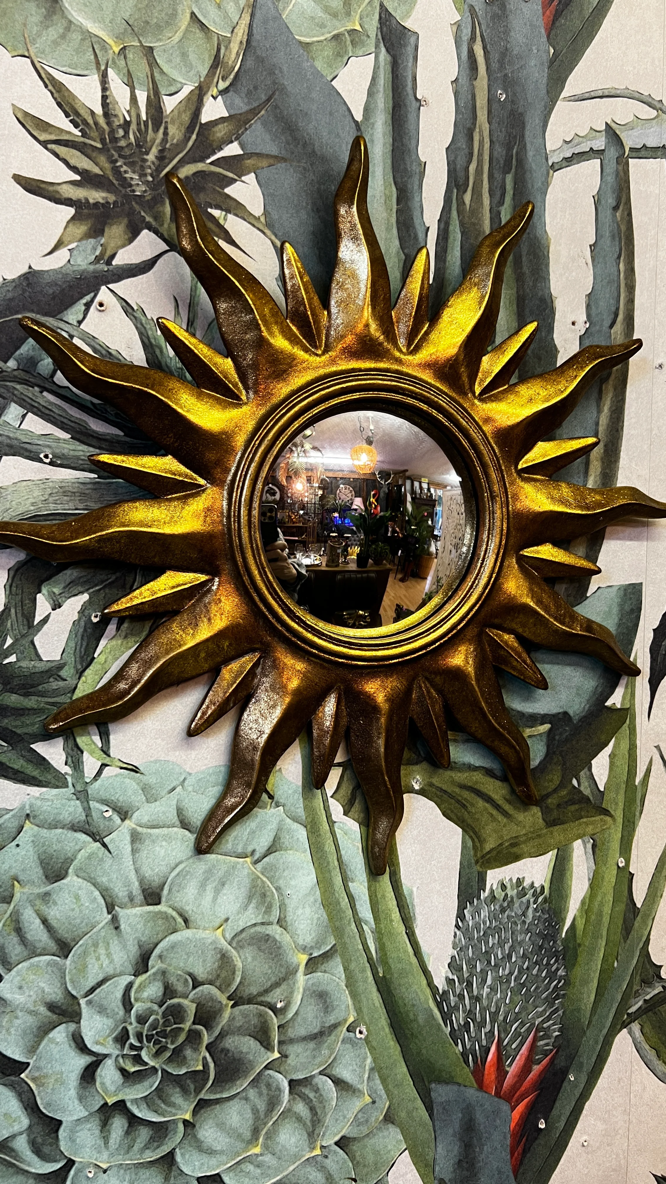 Gold Sun Mirror