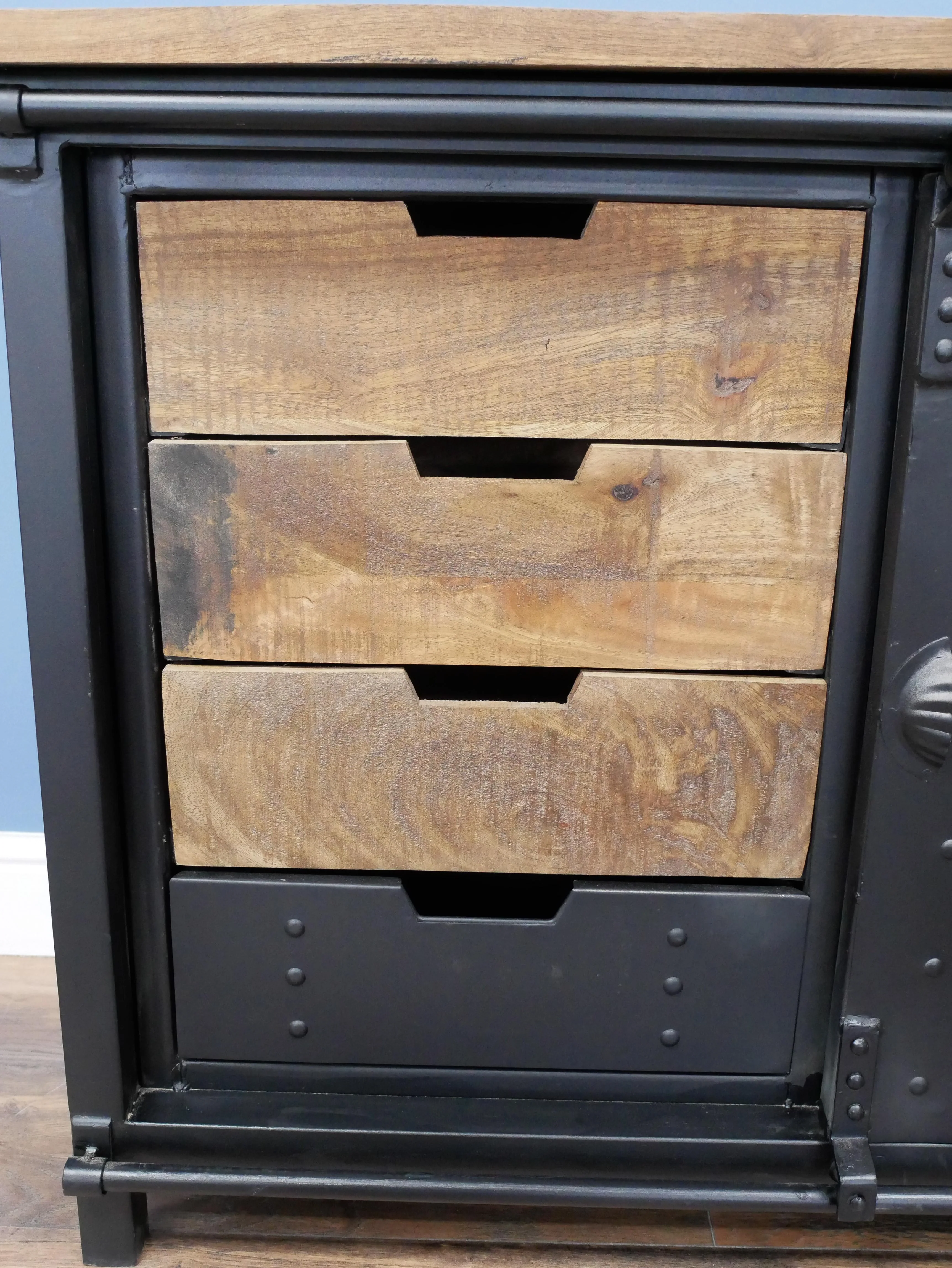 Industrial Cabinet sliding Door Metal - Back In stock - Image 5