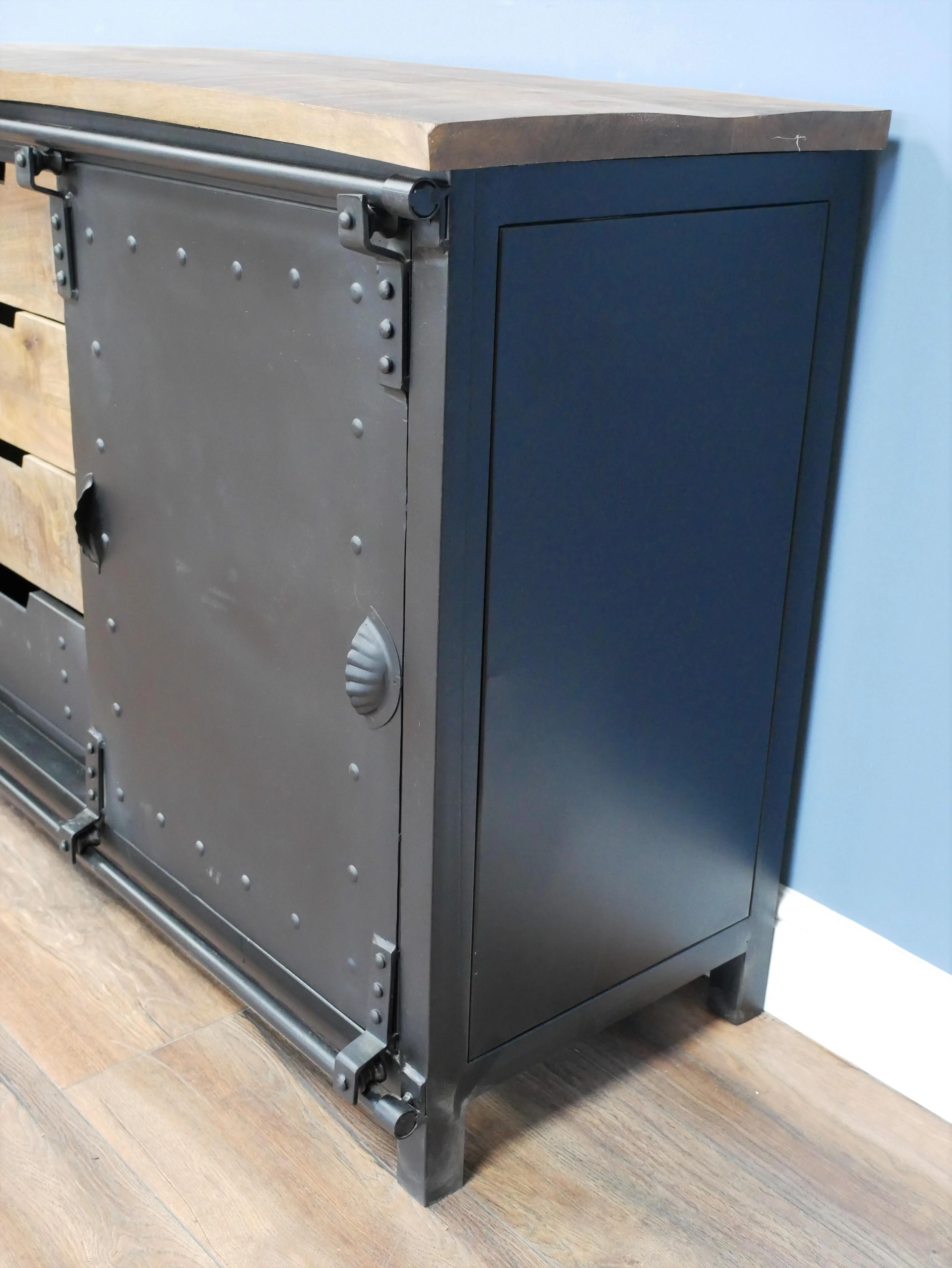 Industrial Cabinet sliding Door Metal - Back In stock - Image 7
