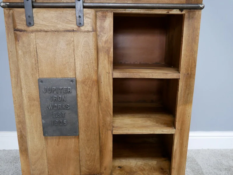 Industrial Cabinet with sliding door- Back In Stock - Image 2