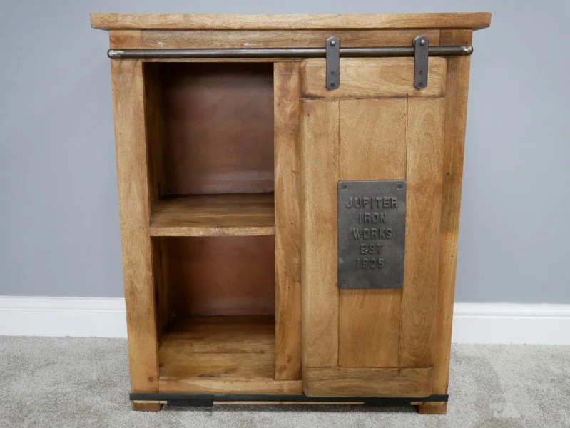 Industrial Cabinet with sliding door- Back In Stock - Image 3