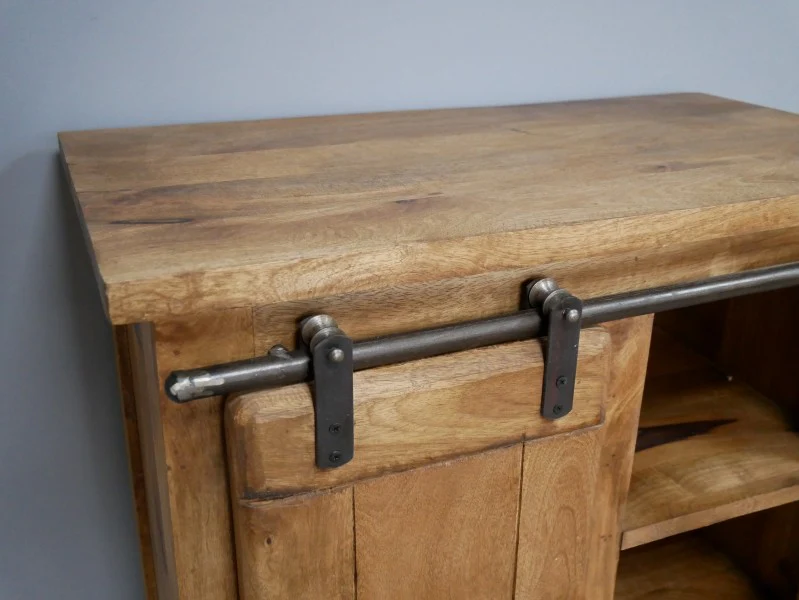 Industrial Cabinet with sliding door- Back In Stock - Image 7