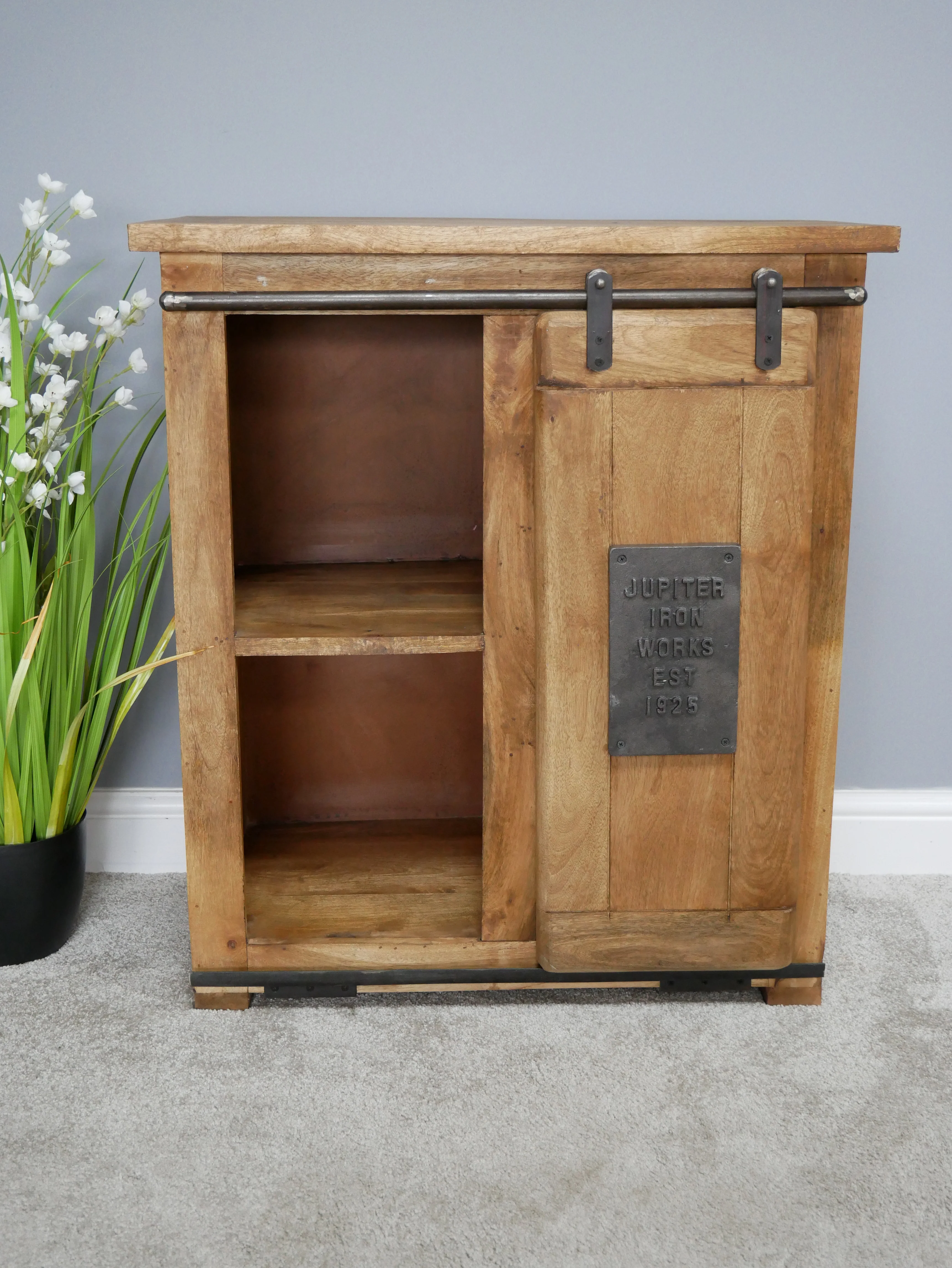 Industrial Cabinet with sliding door- Back In Stock - Image 8