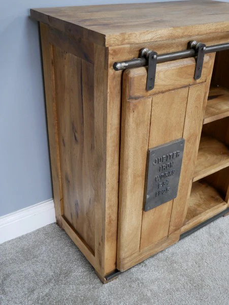 Industrial Cabinet with sliding door- Back In Stock - Image 9