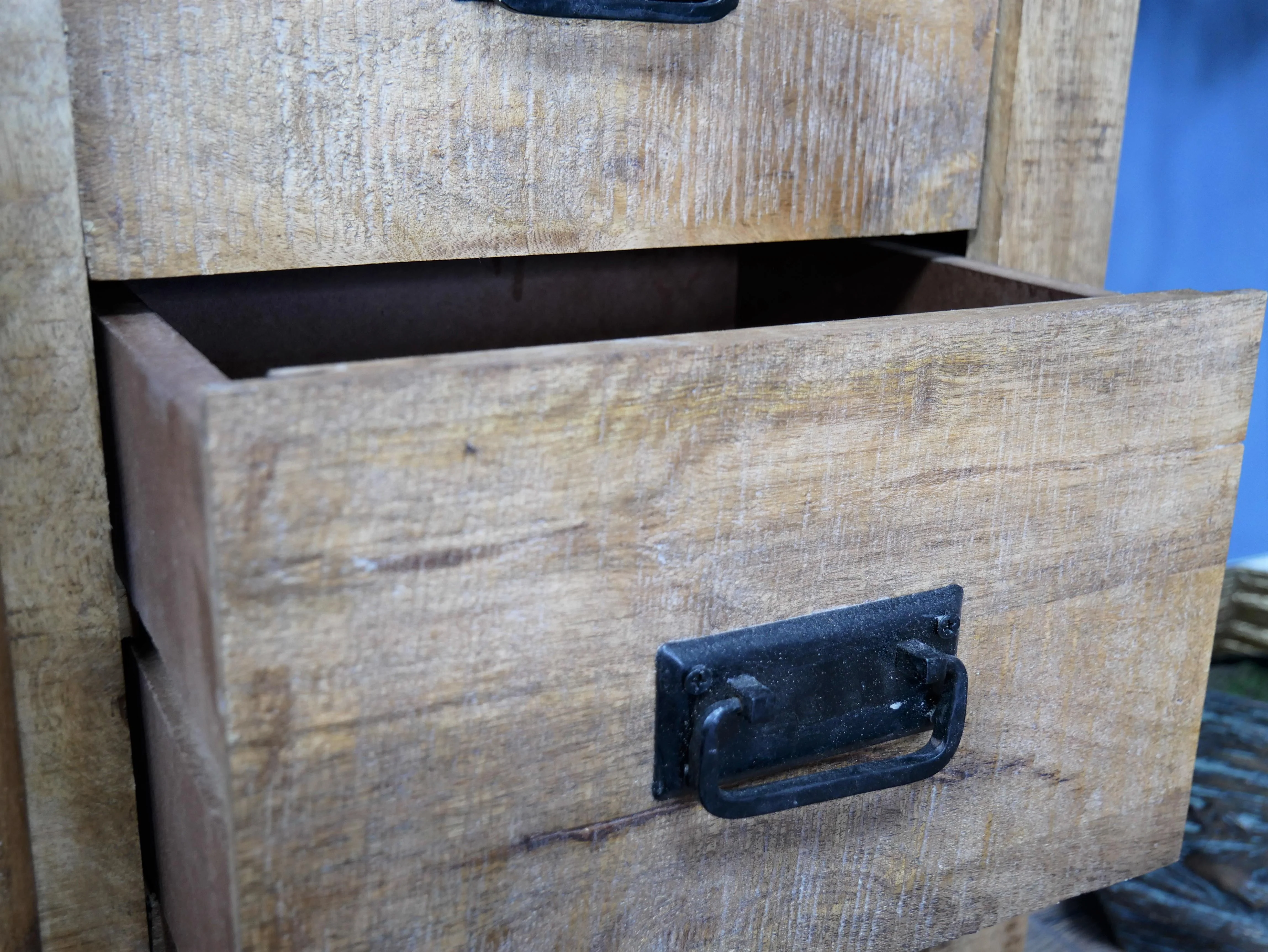 Industrial Sliding Door Cabinet With Drawers - Due May - Image 5