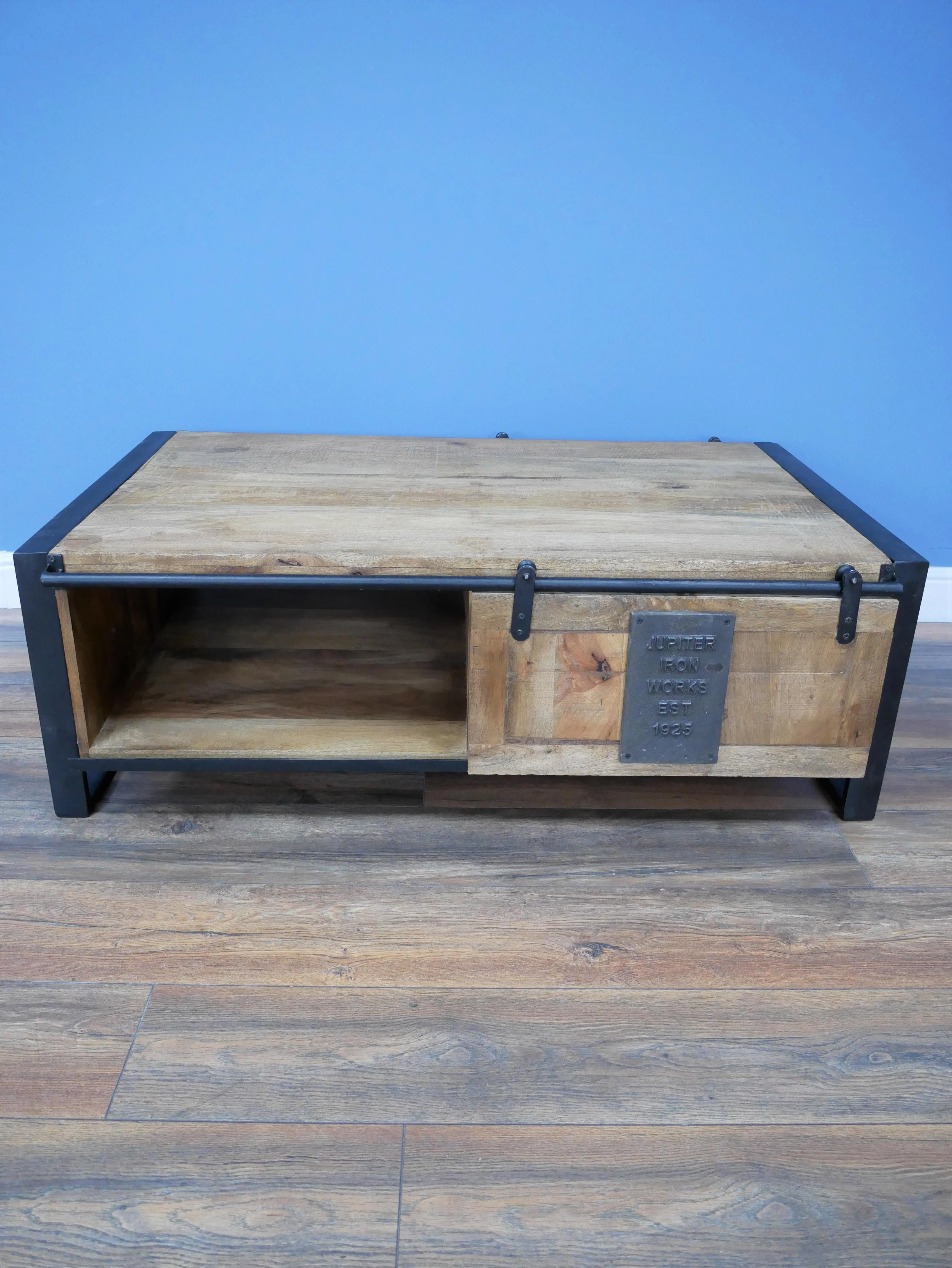 Industrial Coffee Table Sliding Door - Back in stock - Image 6