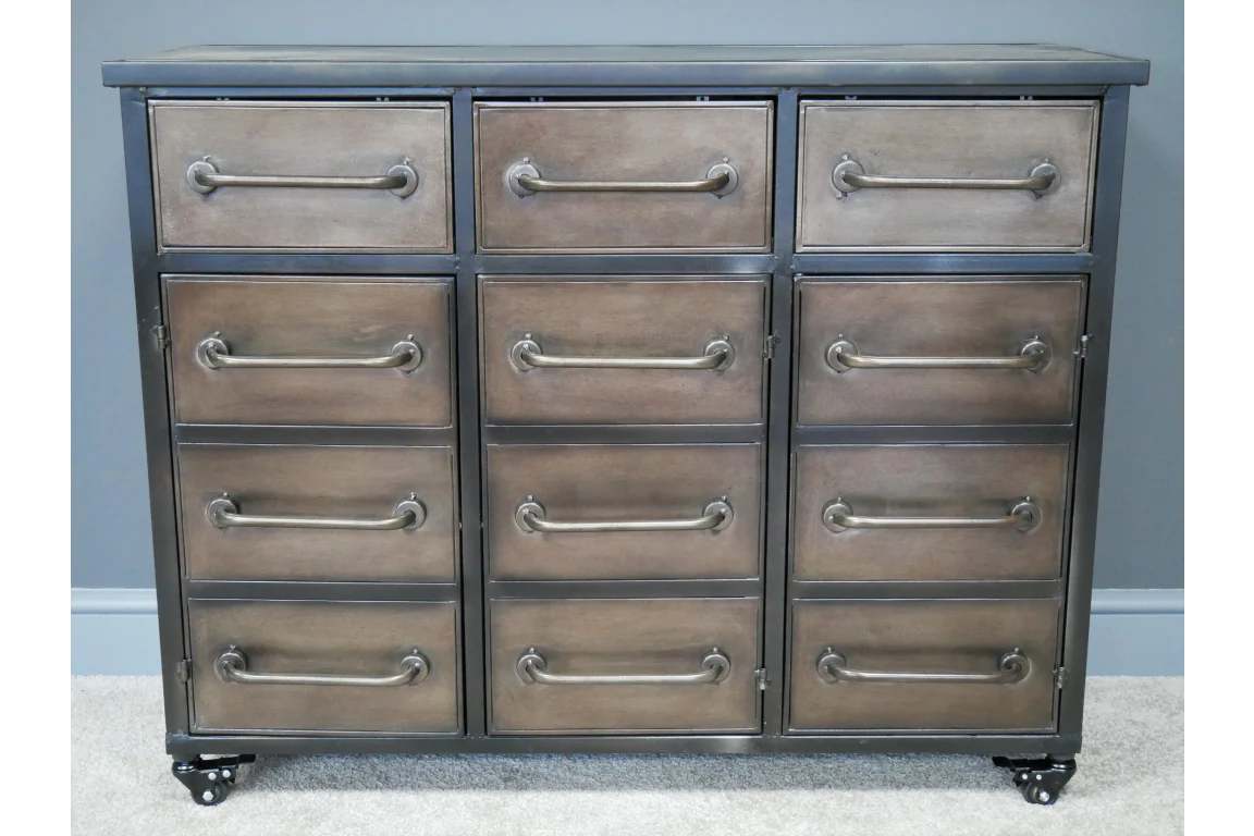 Industrial Metal Cabinet - Image 2