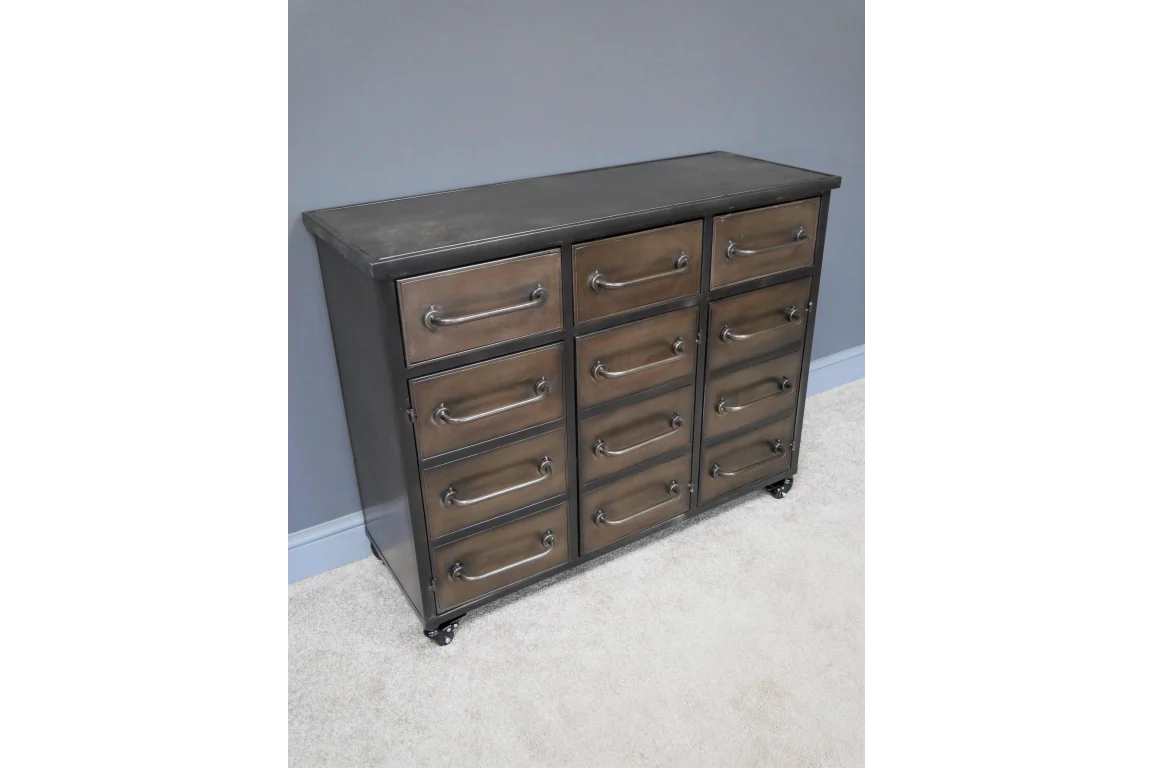 Industrial Metal Cabinet - Image 3