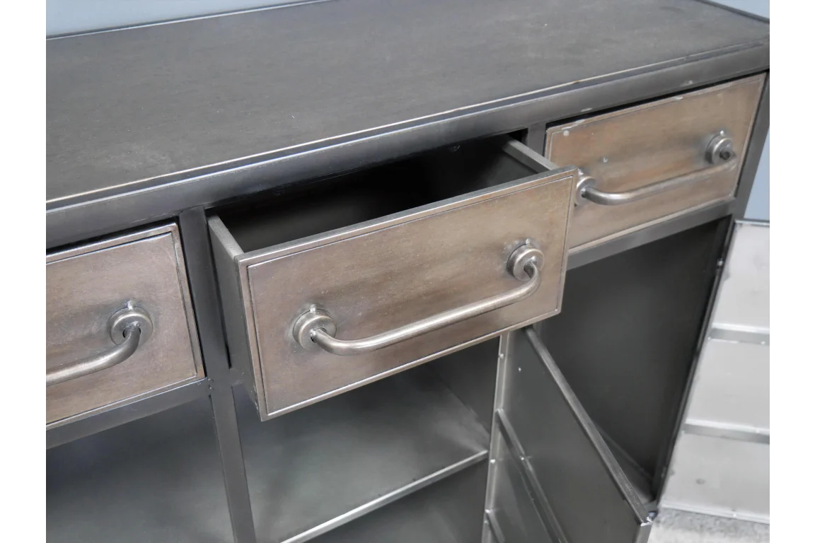 Industrial Metal Cabinet - Image 5