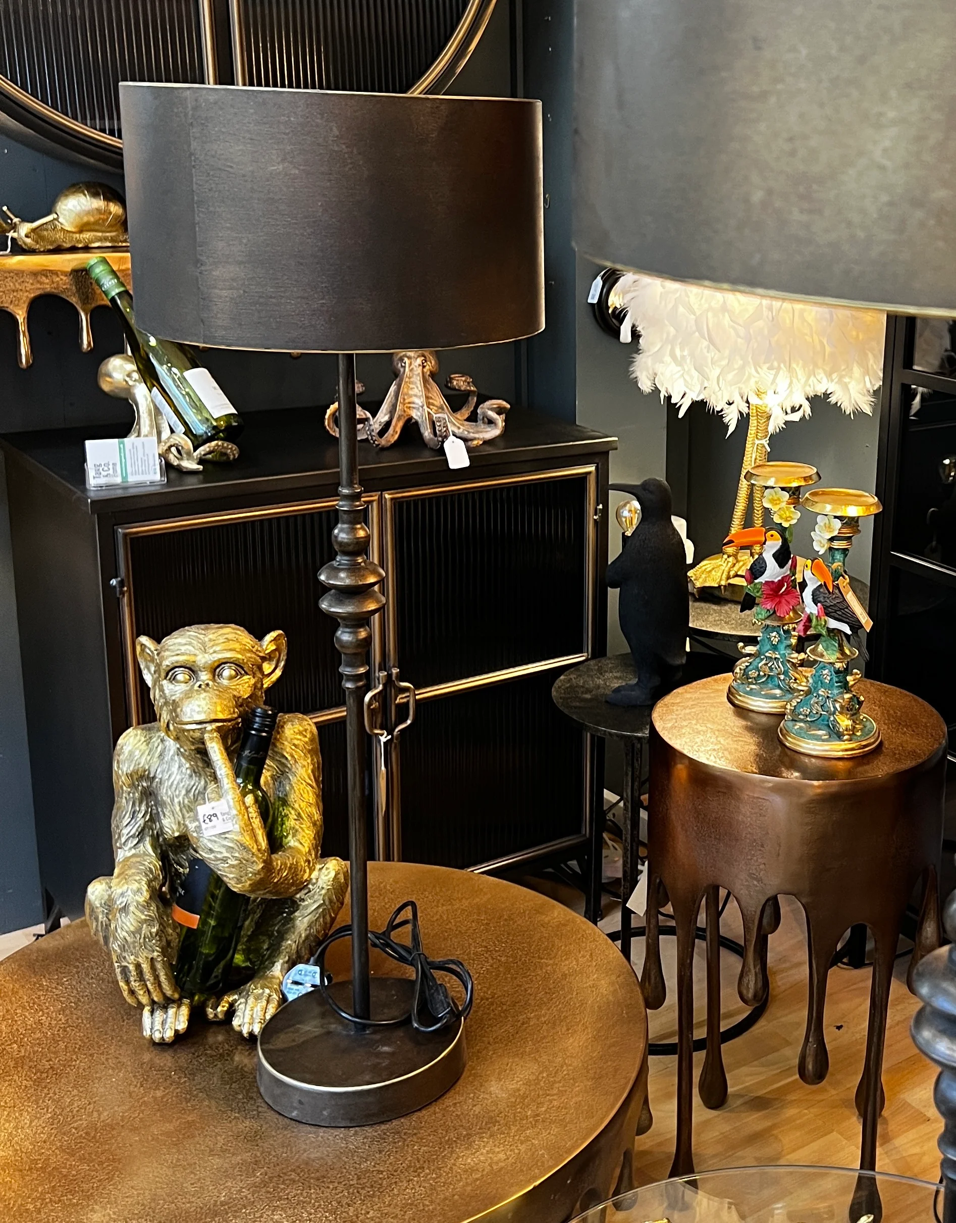 Industrial Metal Franklin Lamp - Image 2