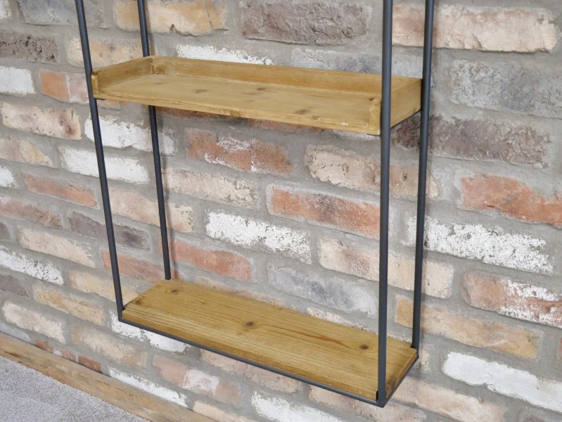 Industrial Wall Unit with mirror - Image 5