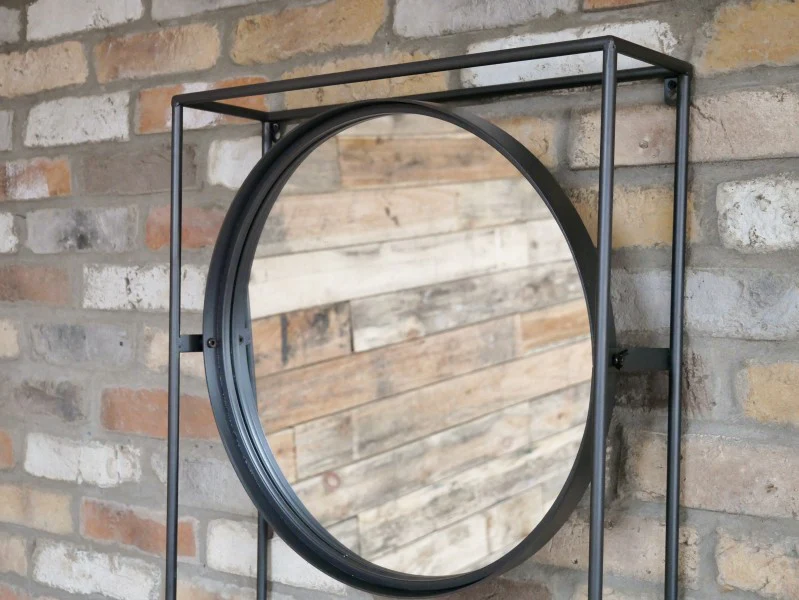 Industrial Wall Unit with mirror - Image 7