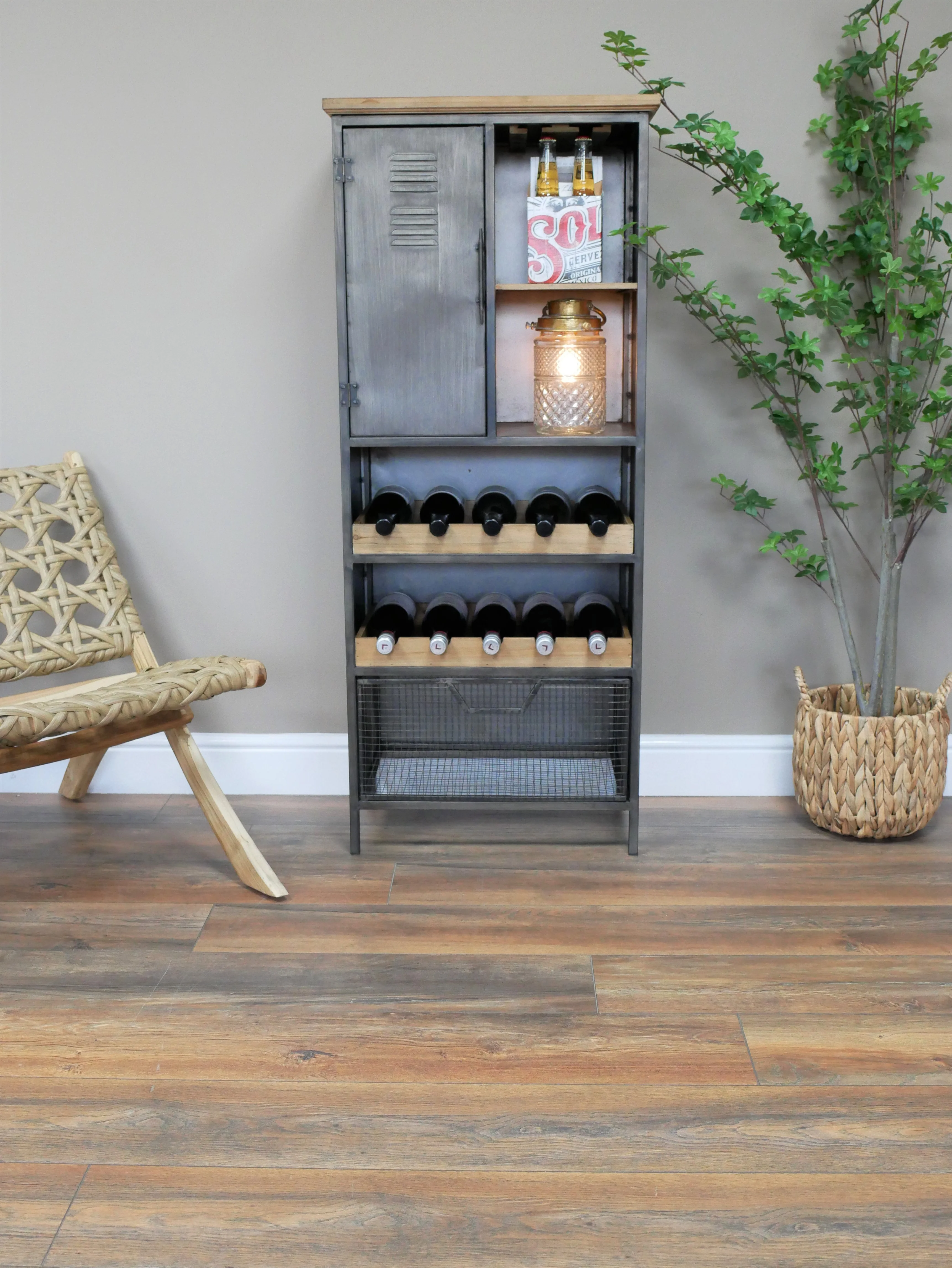 Industrial Wine Cabinet - Image 2