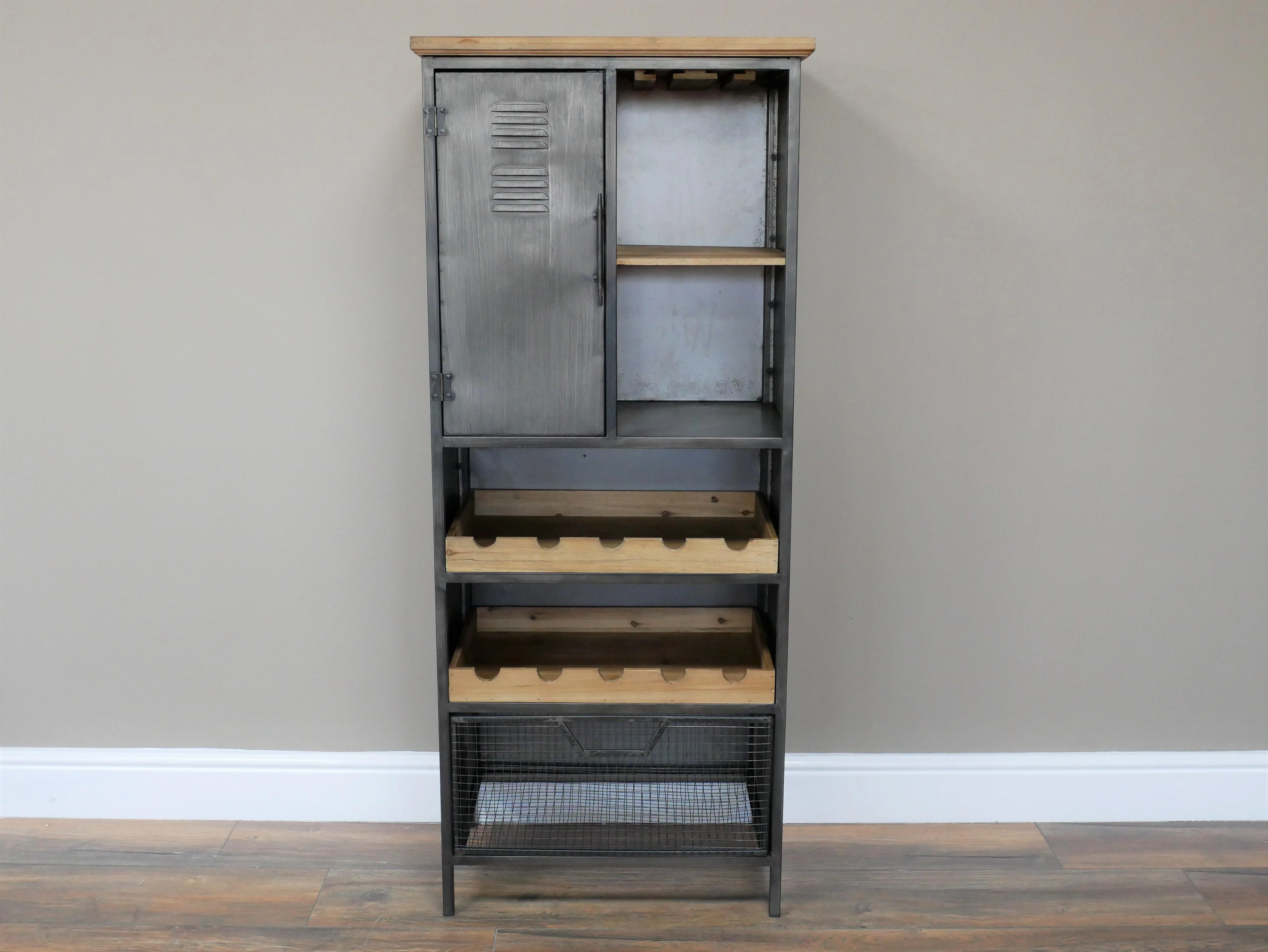 Industrial Wine Cabinet - Image 4