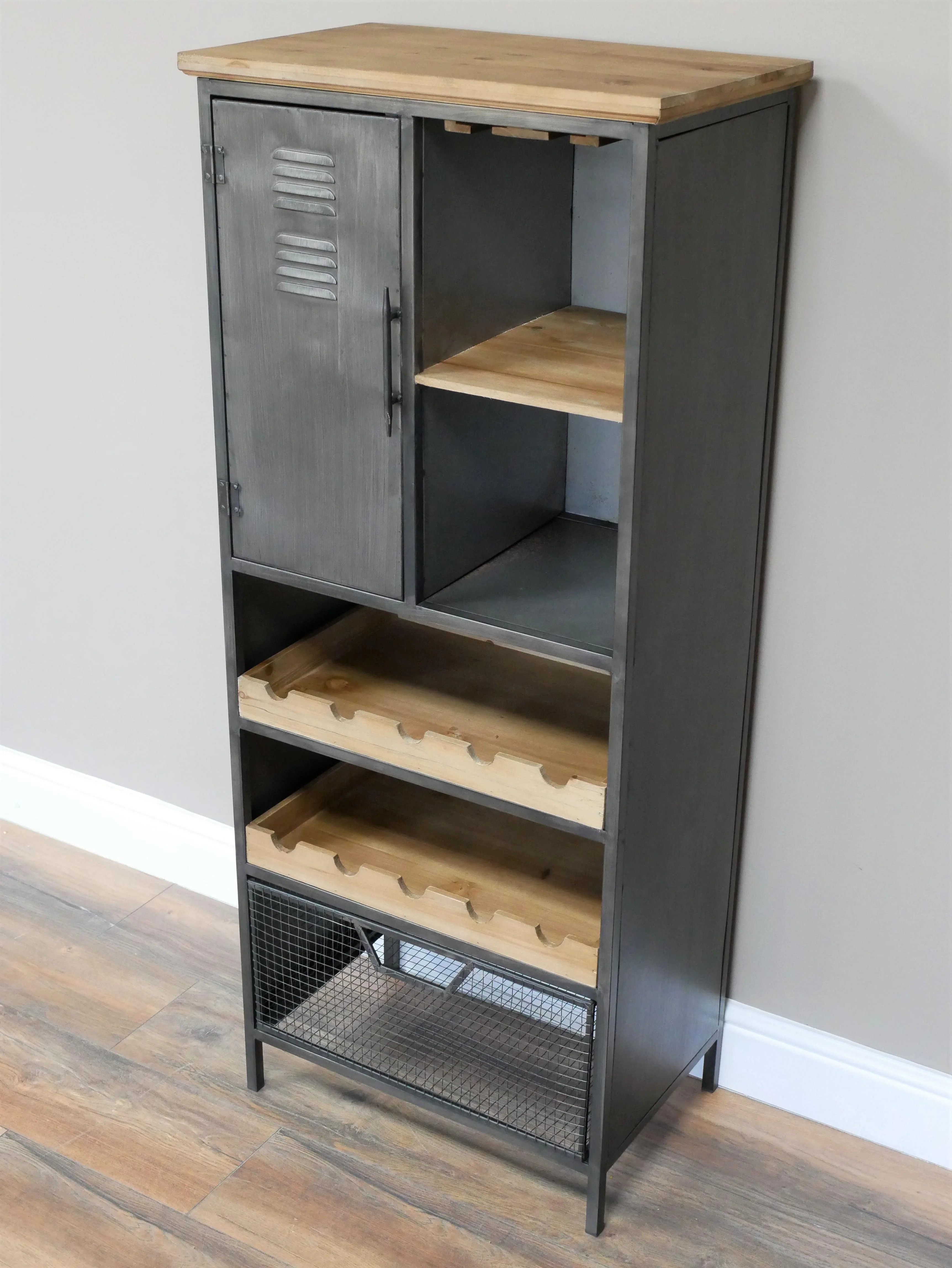 Industrial Wine Cabinet - Image 5
