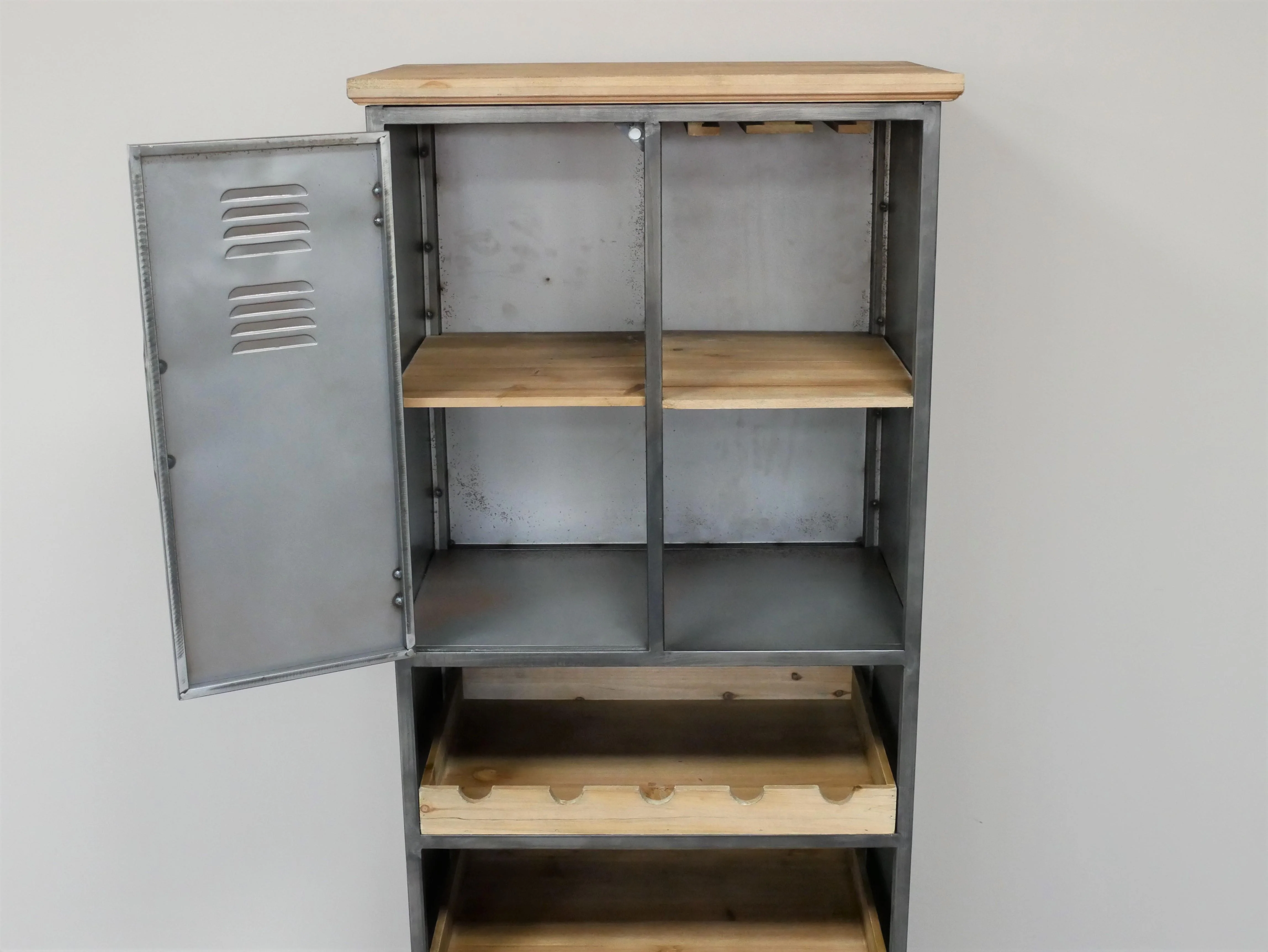 Industrial Wine Cabinet - Image 6