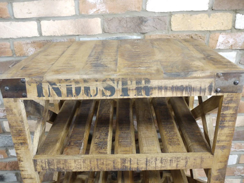 Industrial Wine Trolley - Image 3