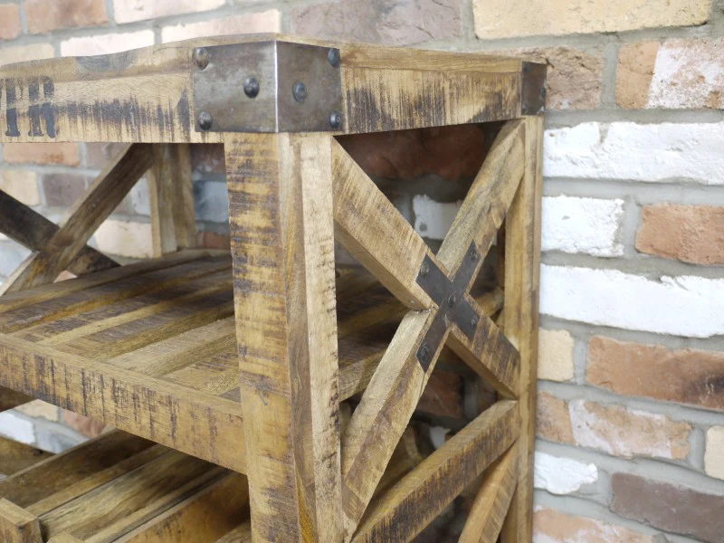 Industrial Wine Trolley - Image 5