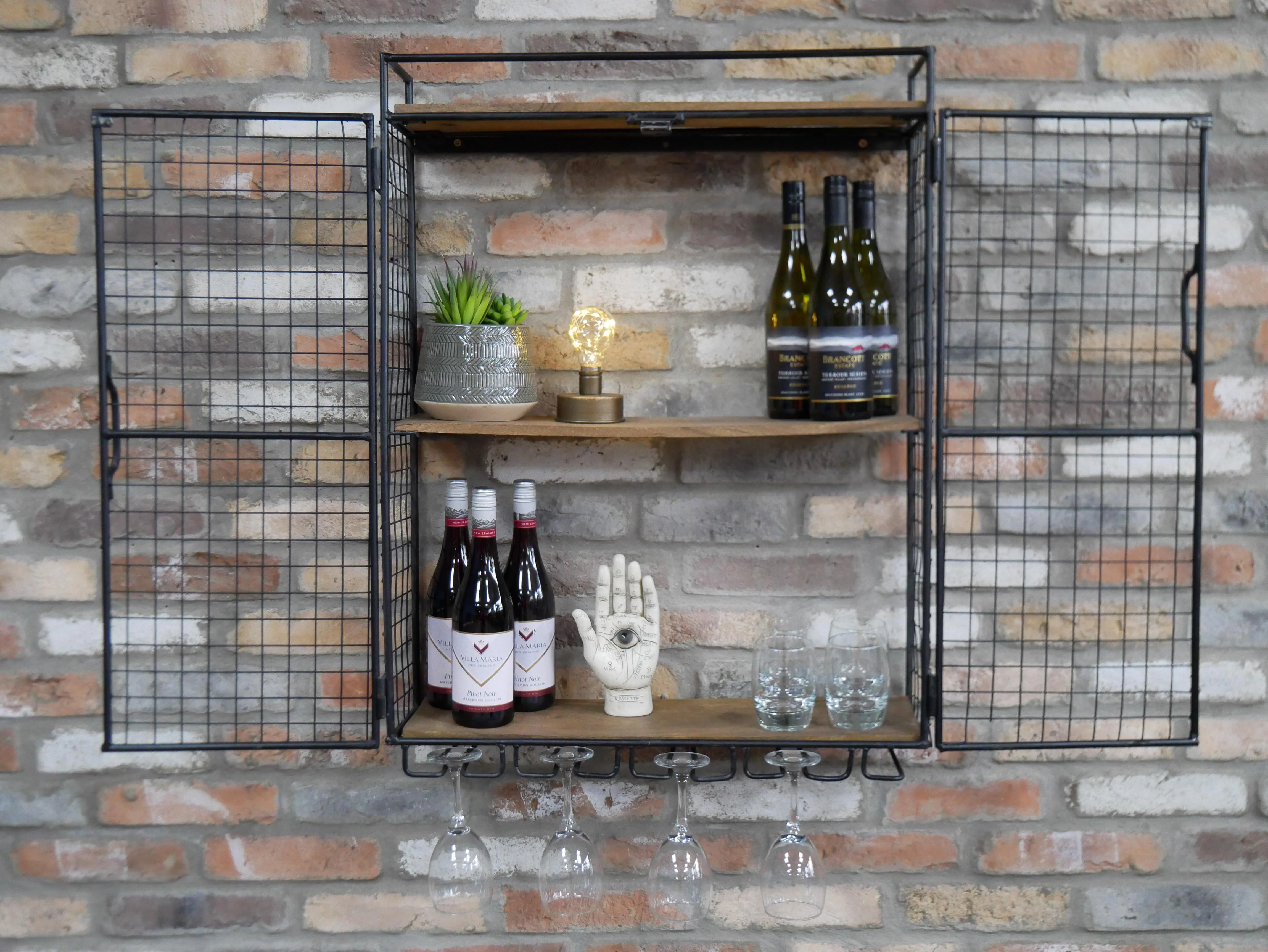 Industrial Wine Wall Unit - Image 6