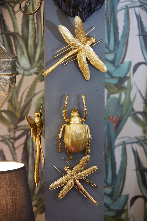 Gold Beetle Wall Decor - Image 3