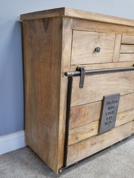 Large Industrial Sideboard - Back In Stock - Image 12