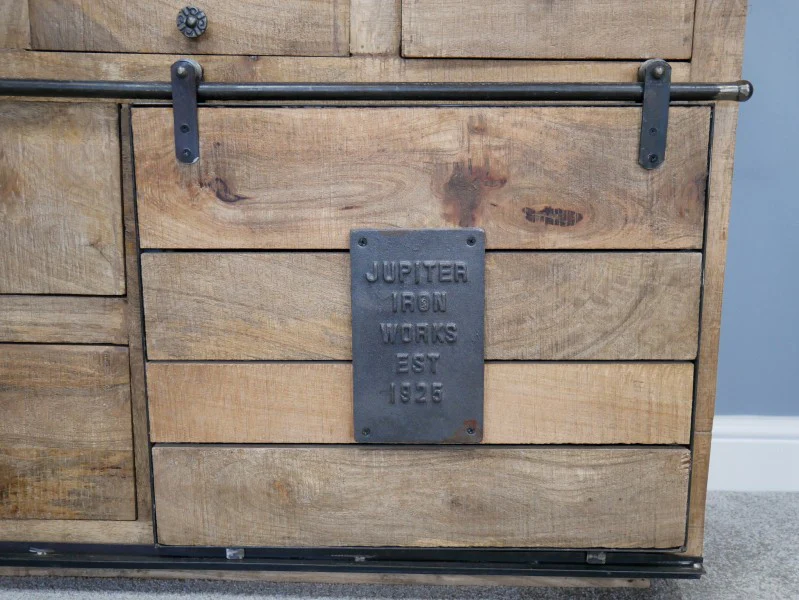 Large Industrial Sideboard - Back In Stock - Image 4